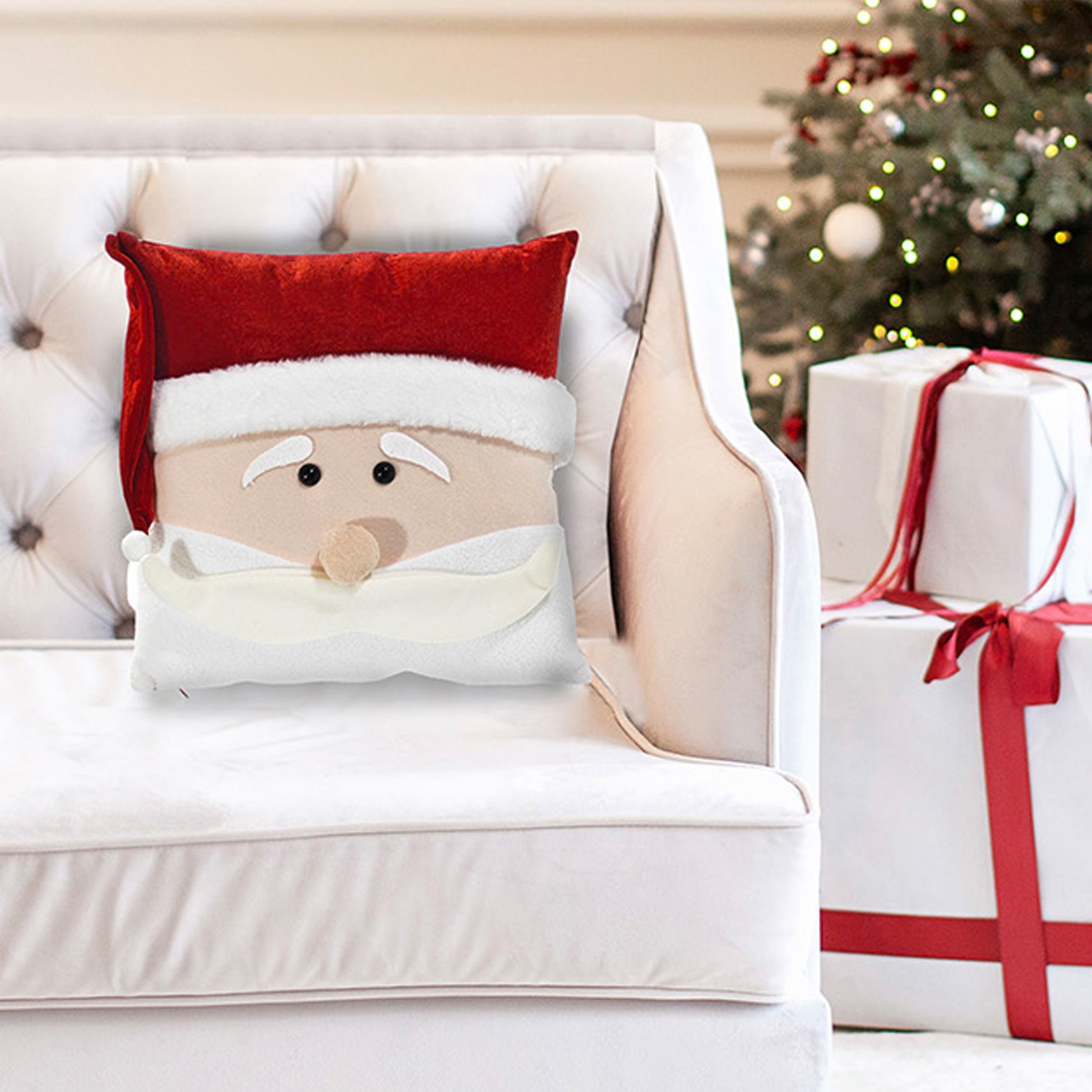 VESTIAMO CASA GRAN NATALE - Cuscino Personaggio Natalizio 42x42 cm