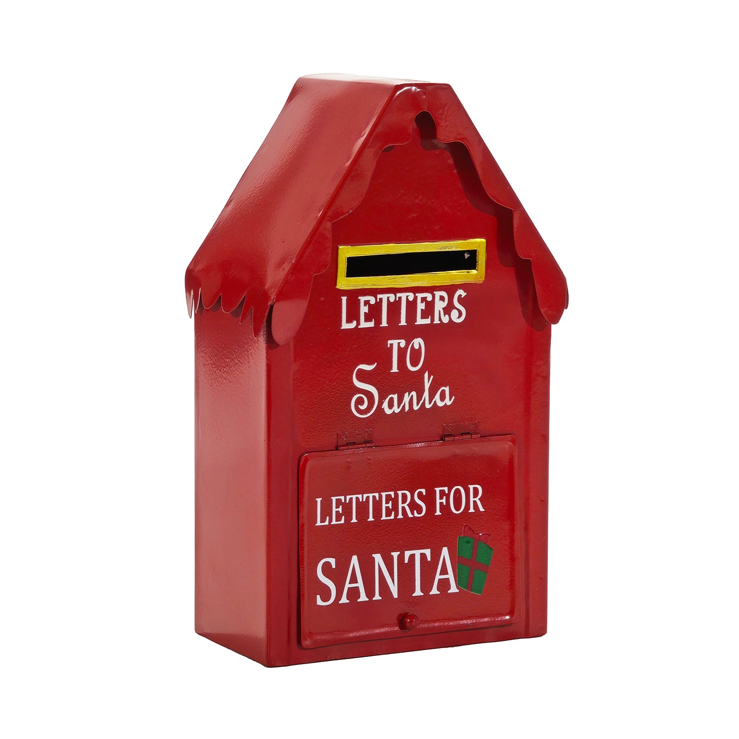 VESTIAMO CASA GRAN NATALE - Cassetta Postale Natalizia Letters for Santa h25,5x15x10 cm