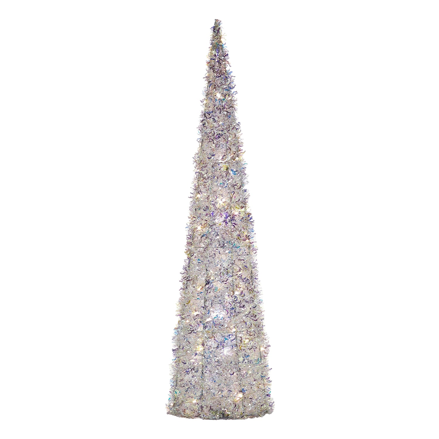 DICTROLUX - Cono Luminoso 40 LED Bianco Caldo h80 cm