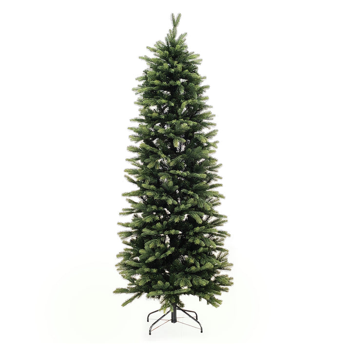 VESTIAMO CASA GRAN NATALE - Albero di Natale Slim Carpazi - h210 cm diametro alla base 86 cm