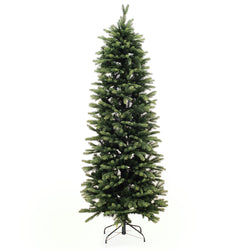 VESTIAMO CASA GRAN NATALE - Albero di Natale Slim Carpazi - h240 cm diametro alla base 92 cm