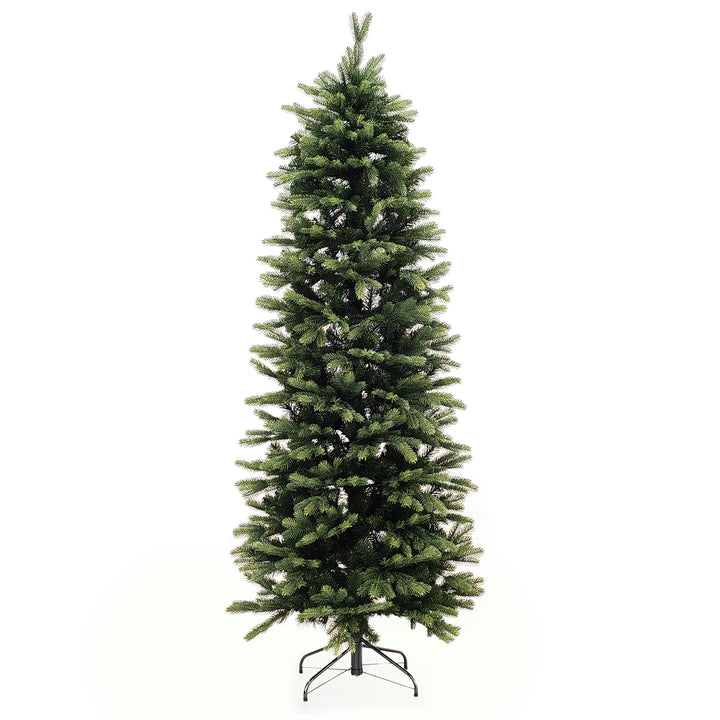 VESTIAMO CASA GRAN NATALE - Albero di Natale Slim Carpazi - h240 cm diametro alla base 92 cm