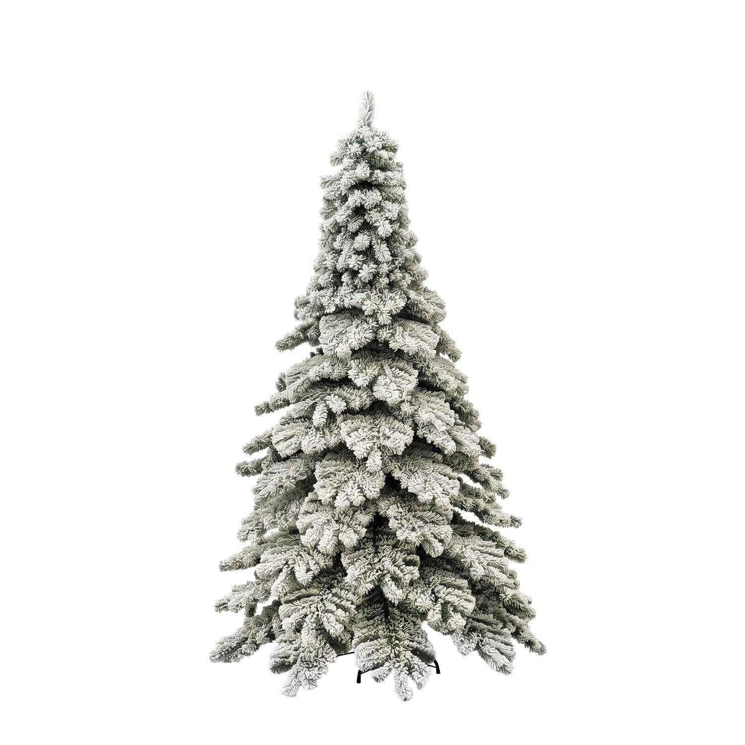 VESTIAMO CASA GRAN NATALE - Albero di Natale Artificiale Balcani Innevato - h180 cm diametro alla base 114 cm