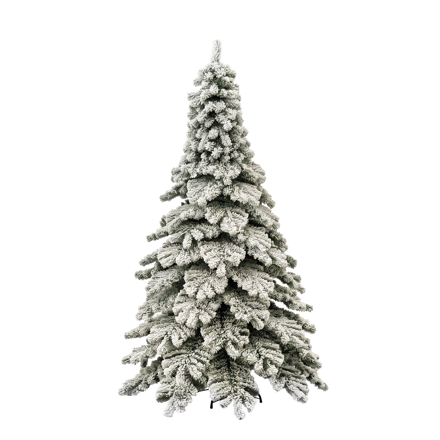 VESTIAMO CASA GRAN NATALE - Albero di Natale Artificiale Balcani Innevato - h210 cm diametro alla base 130 cm