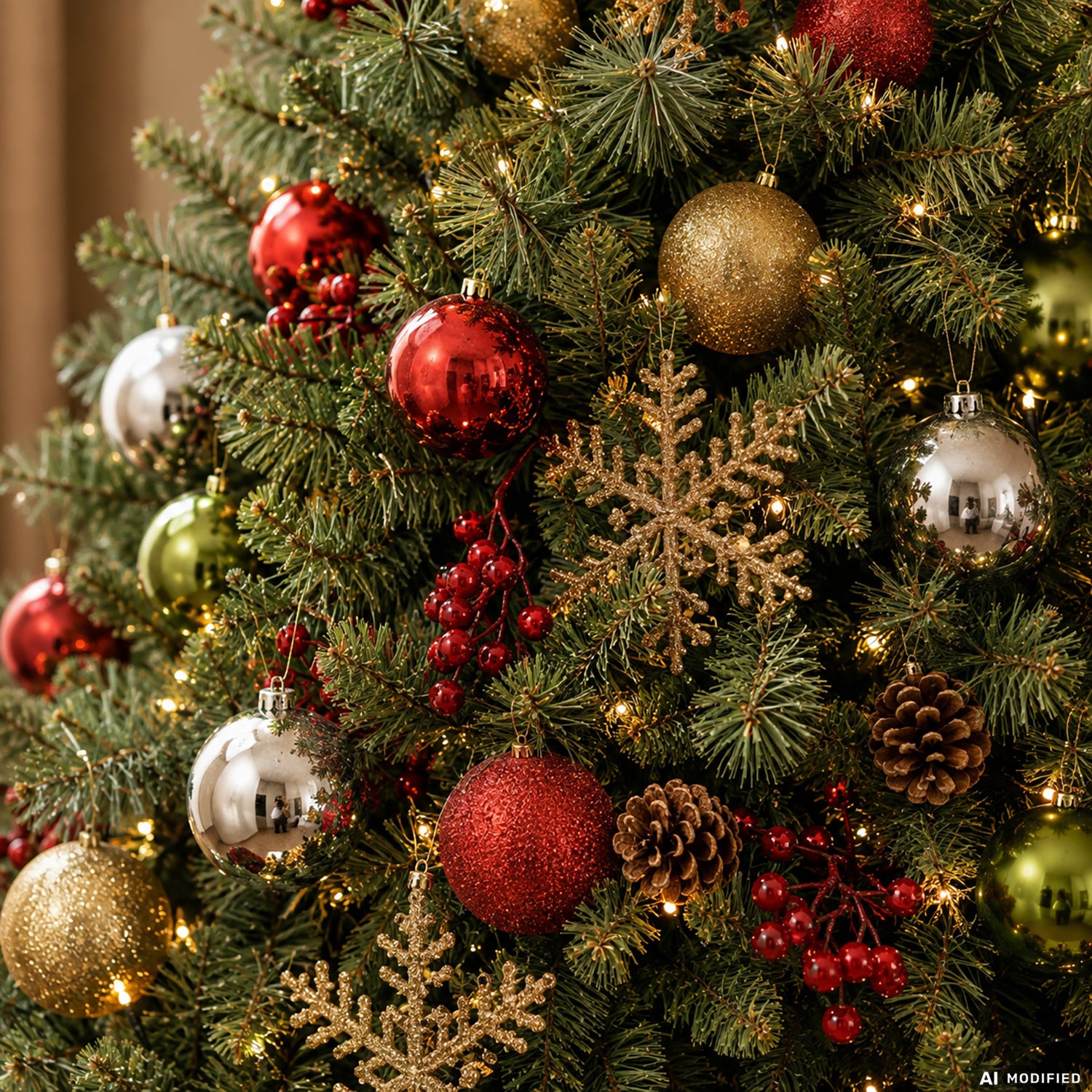 VESTIAMO CASA GRAN NATALE - Albero di Natale Artificiale Broad Peak - h180 cm diametro alla base 116 cm