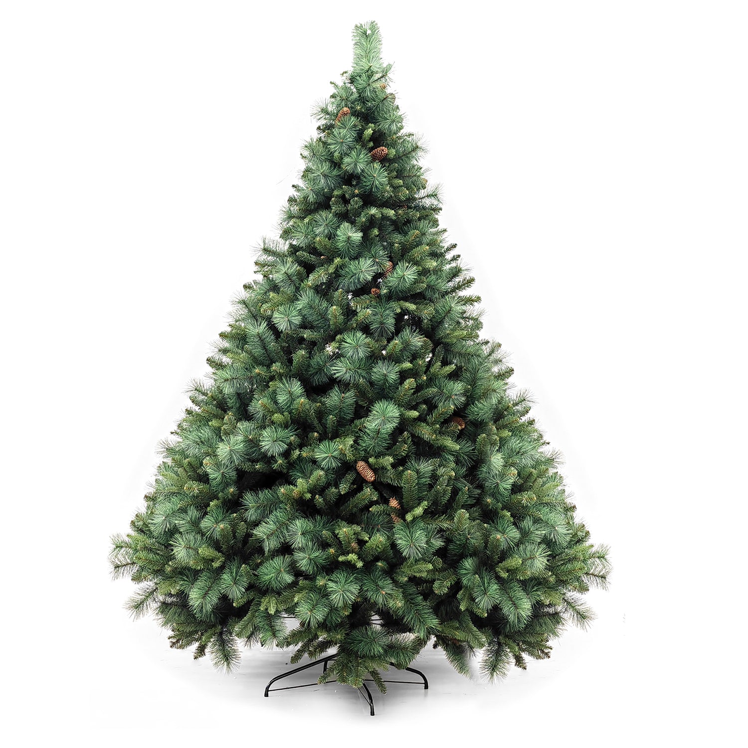 VESTIAMO CASA GRAN NATALE - Albero di Natale Broad Peak - h240 cm diametro alla base 164 cm