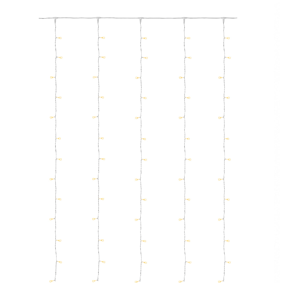 DICTROLUX - Tenda Luminosa Premium Max 120 LED Bianco Caldo h300x100 cm