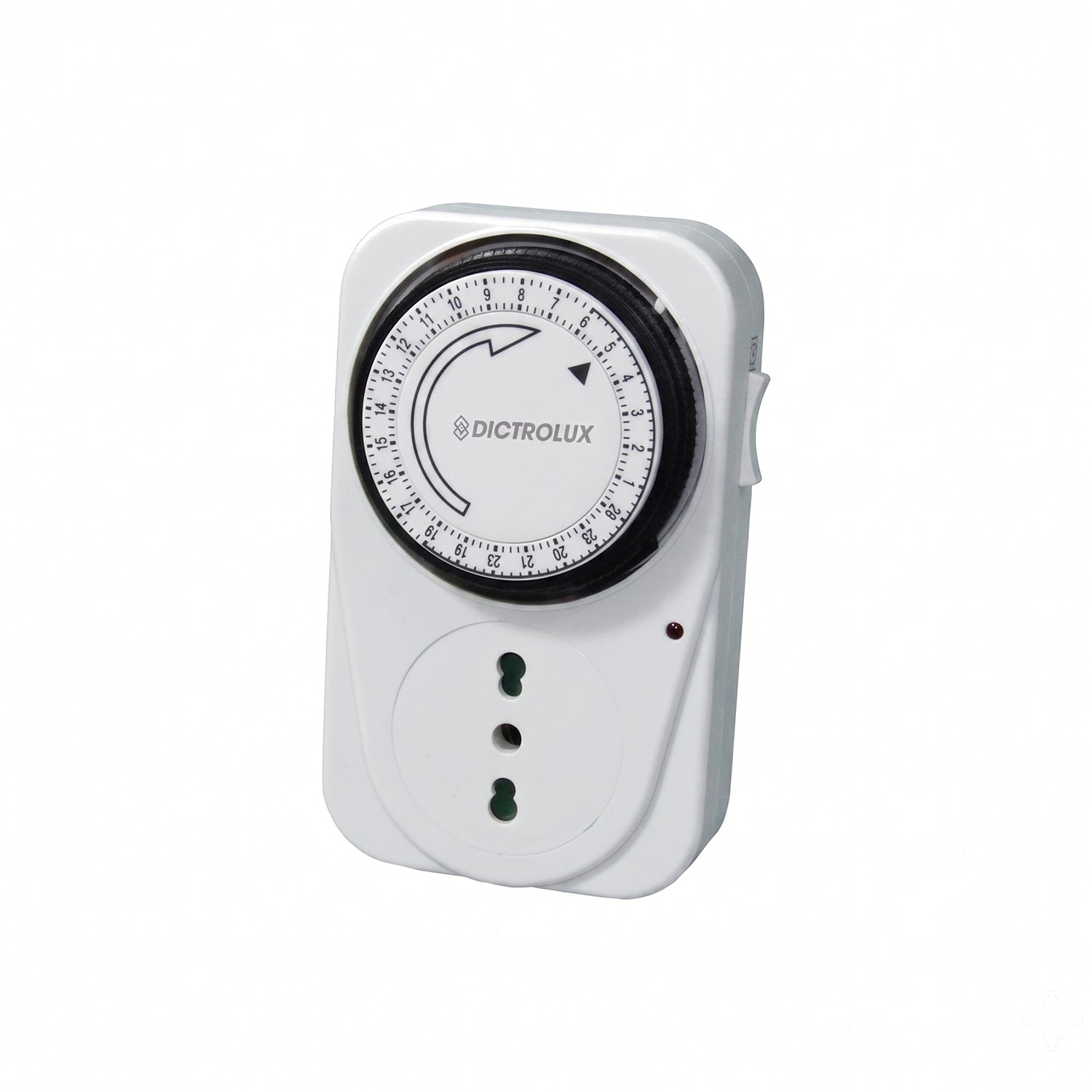 DICTROLUX - Presa con Timer Meccanico 24 Ore 3000W