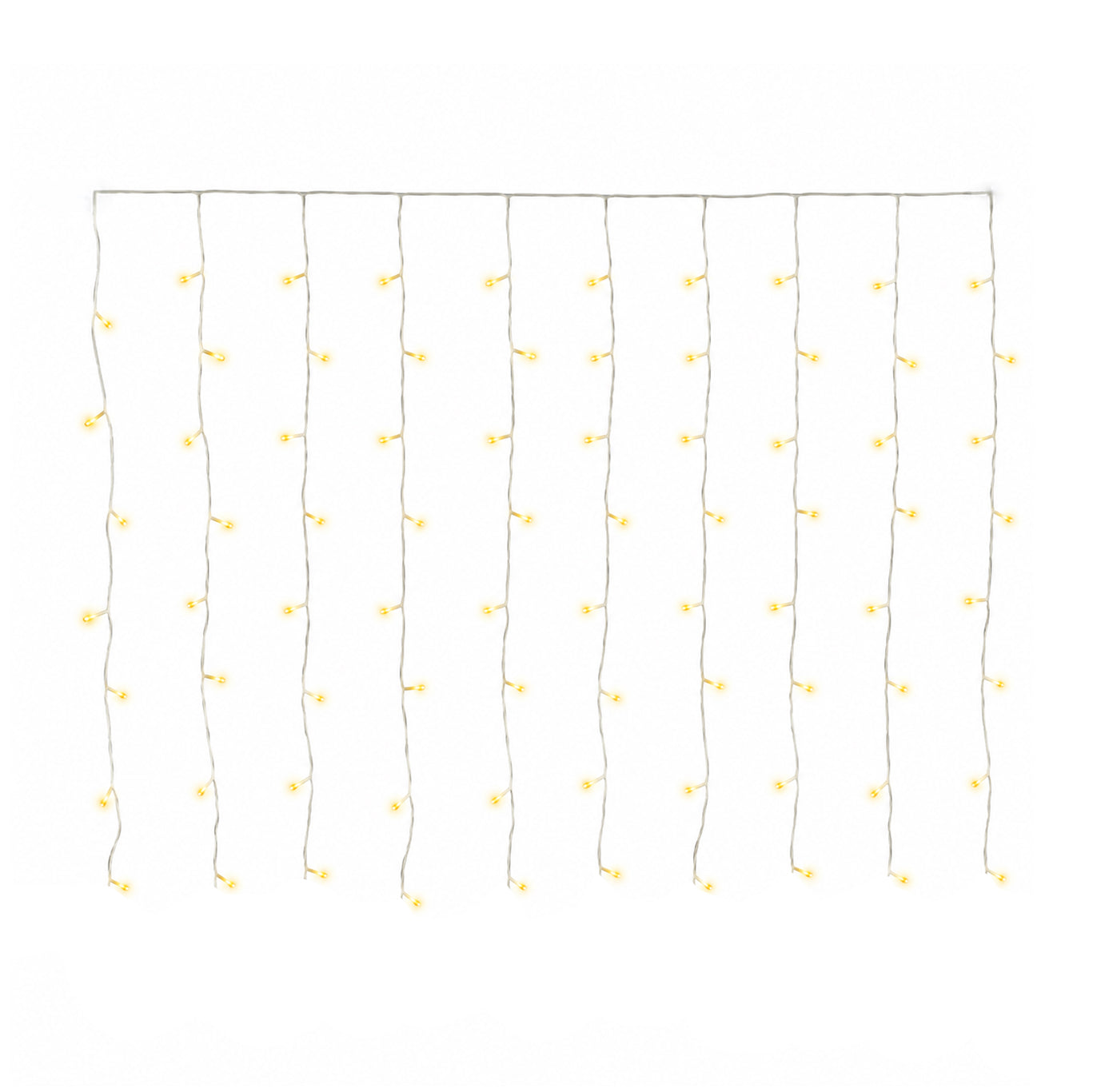 DICTROLUX - Tenda Luminosa Premium Max 80 LED Bianco Caldo h100x200 cm