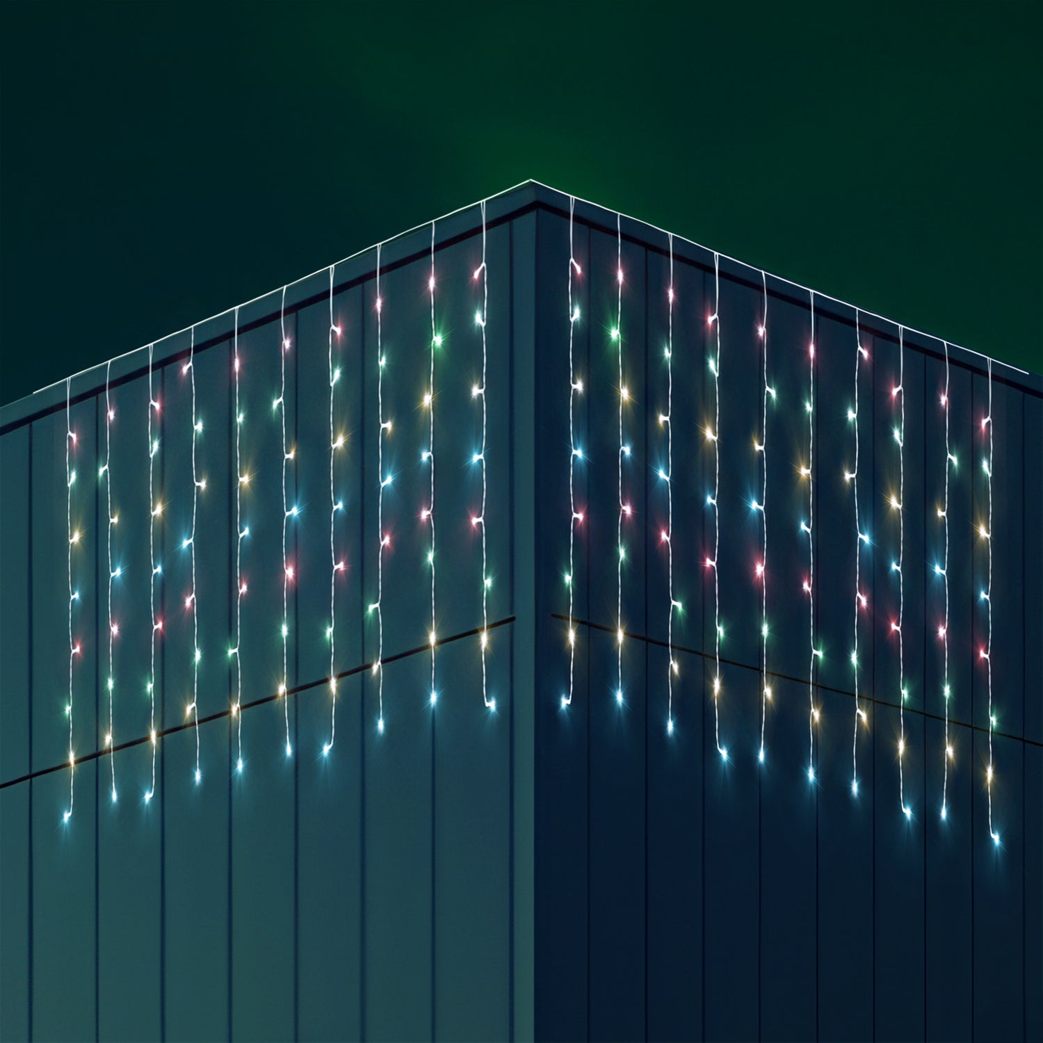 DICTROLUX - Tenda Luminosa 80 LED Multicolor Premium Max 2x1m