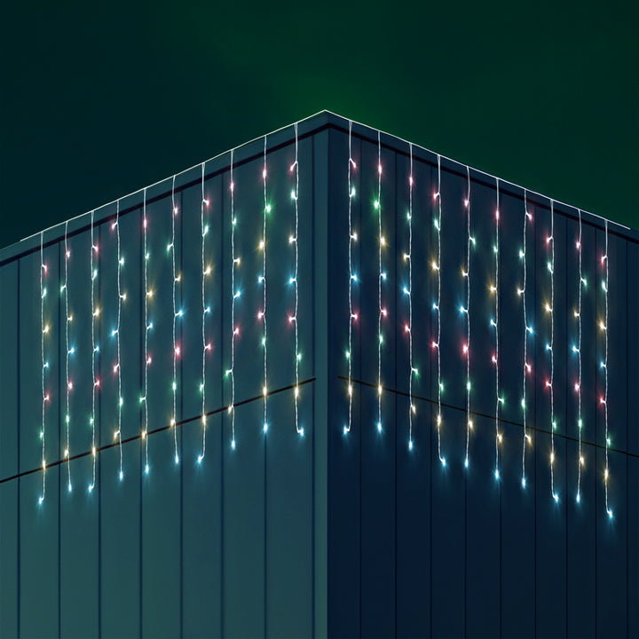 DICTROLUX - Tenda Luminosa 80 LED Multicolor Premium Max 2x1m