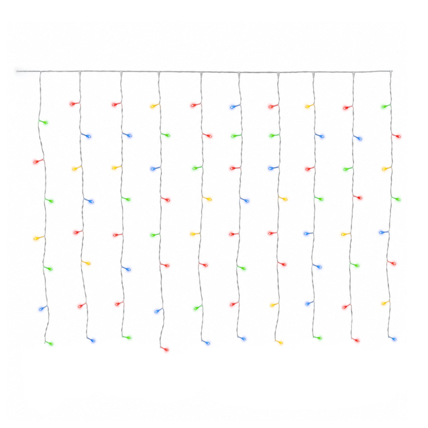 DICTROLUX - Tenda Luminosa Premium Max 80 LED Multicolor h100x200 cm