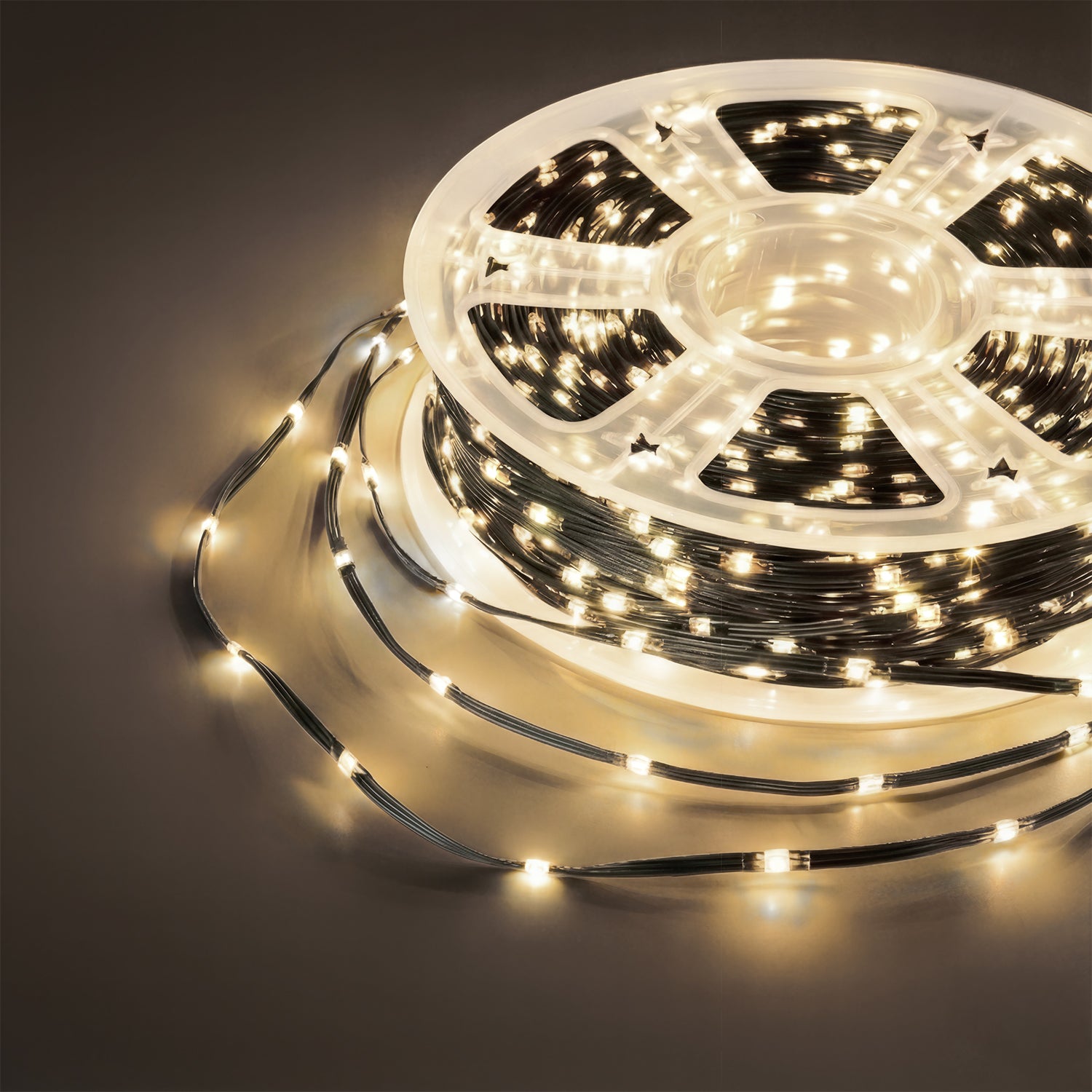 DICTROLUX - Catena Luminosa 500 MicroLED Bianco Caldo Linear 25 metri