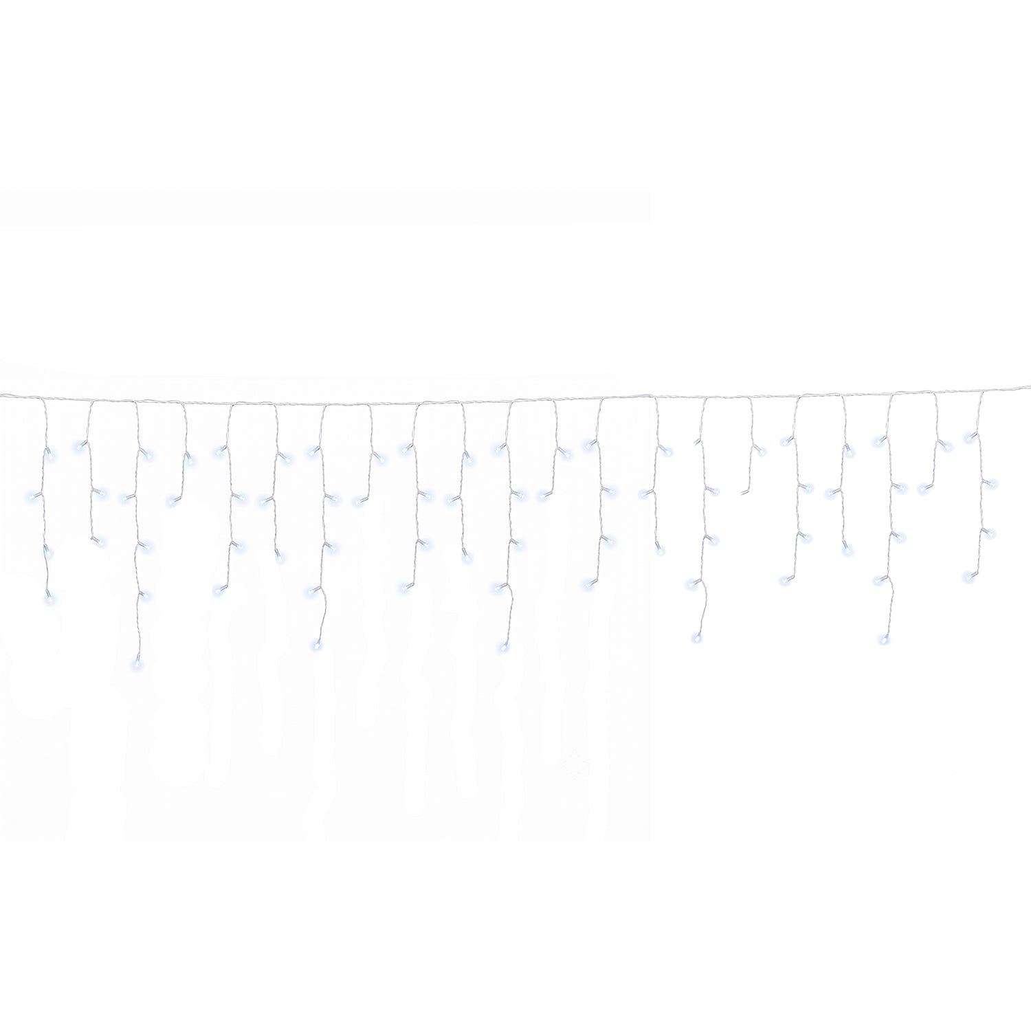 DICTROLUX - Tenda Luminosa Ice Light Premium 240 LED Bianco Freddo Prolungabile h0,60x9,60 metri