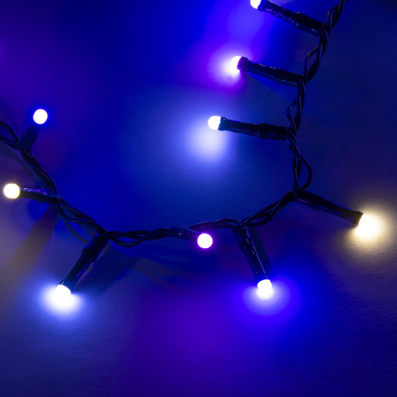 DICTROLUX - Catena Luminosa 500 LED Multicolor Candy Soft MiniPearl 12,5 metri