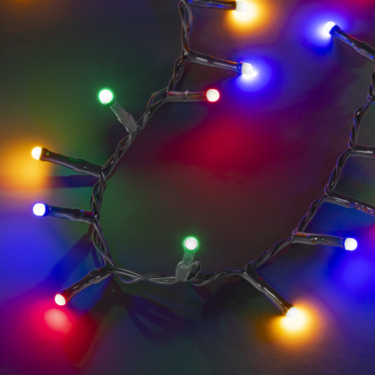 DICTROLUX - Catena Luminosa 500 LED Multicolor Soft MiniPearl 12,5 metri