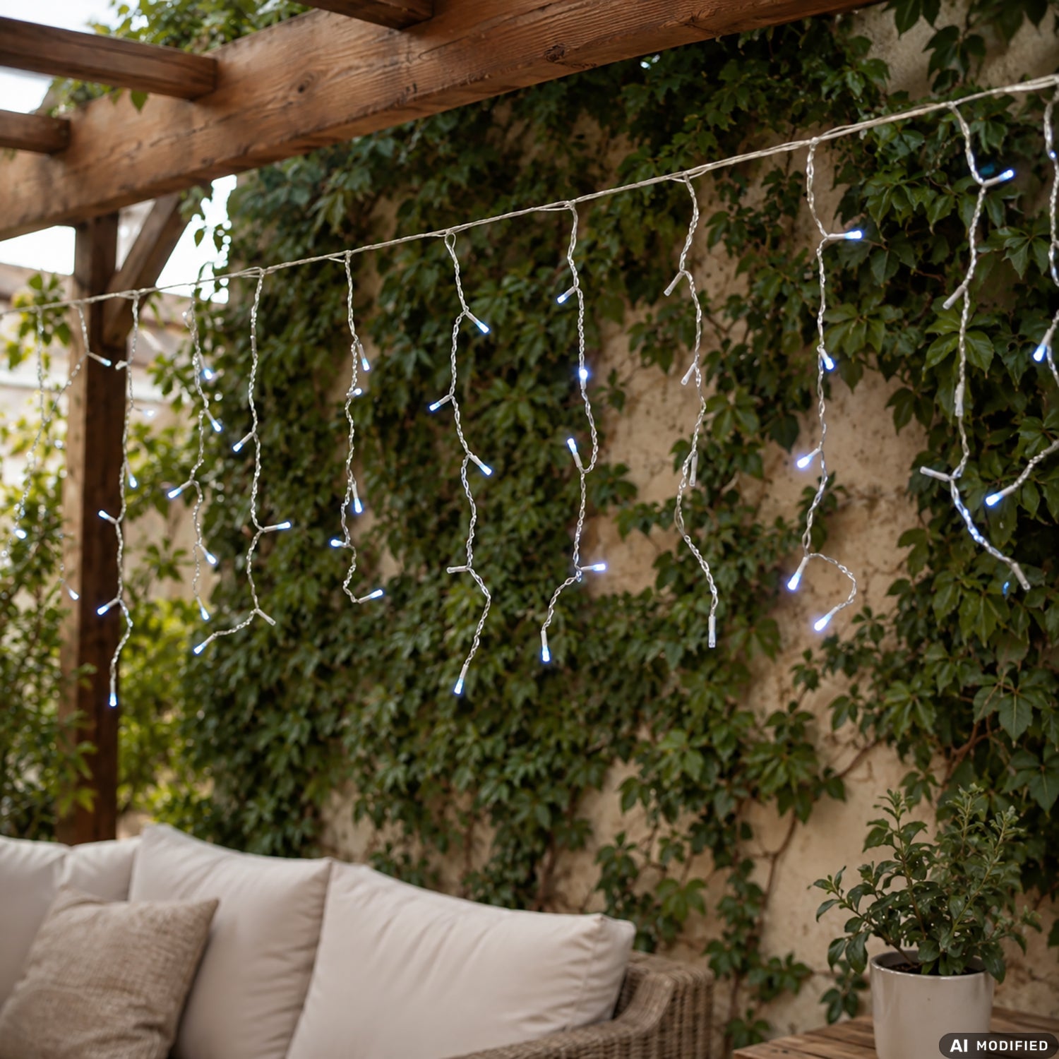 DICTROLUX - Tenda Luminosa Plus 160 LED Bianco Freddo h0,50x4 metri