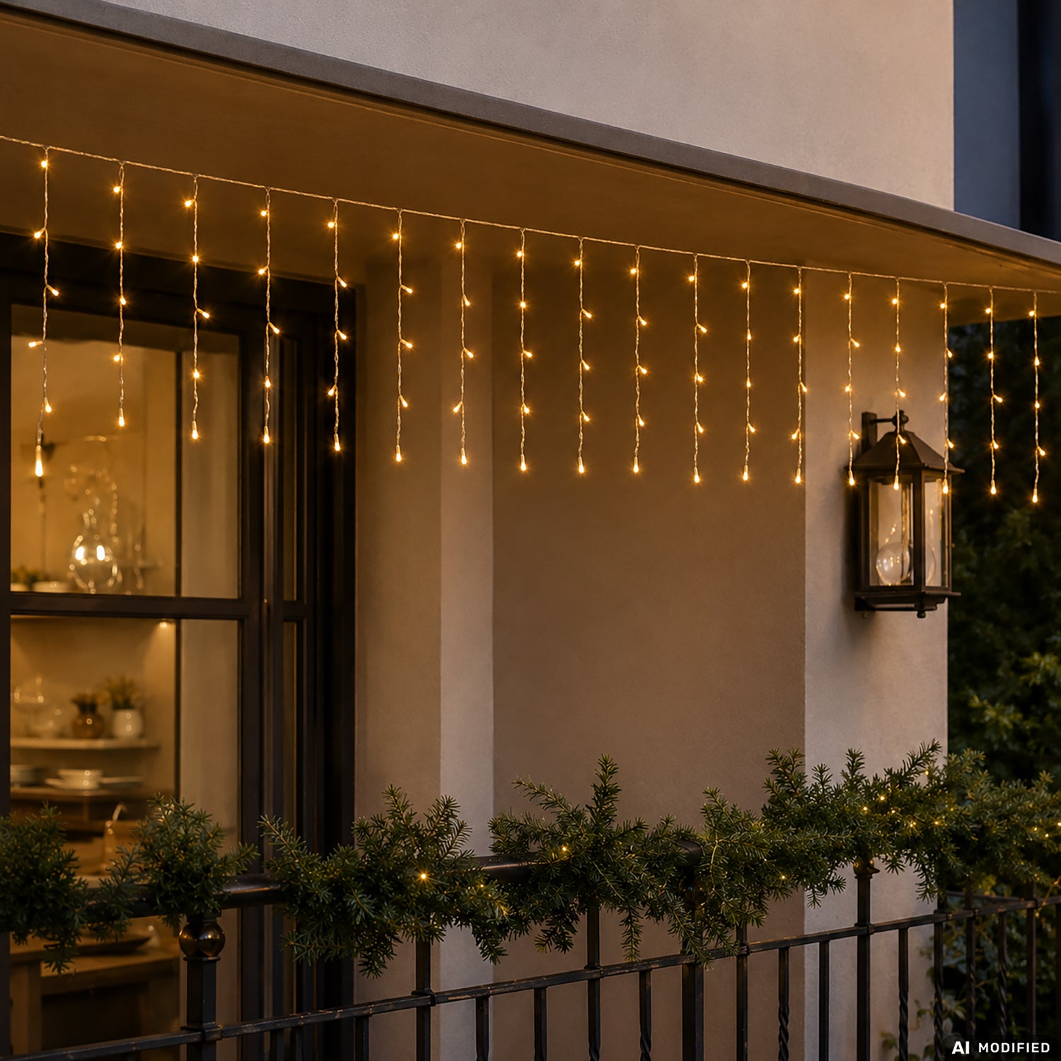 DICTROLUX - Tenda Luminosa Plus 160 LED Oro h0,50x4 metri