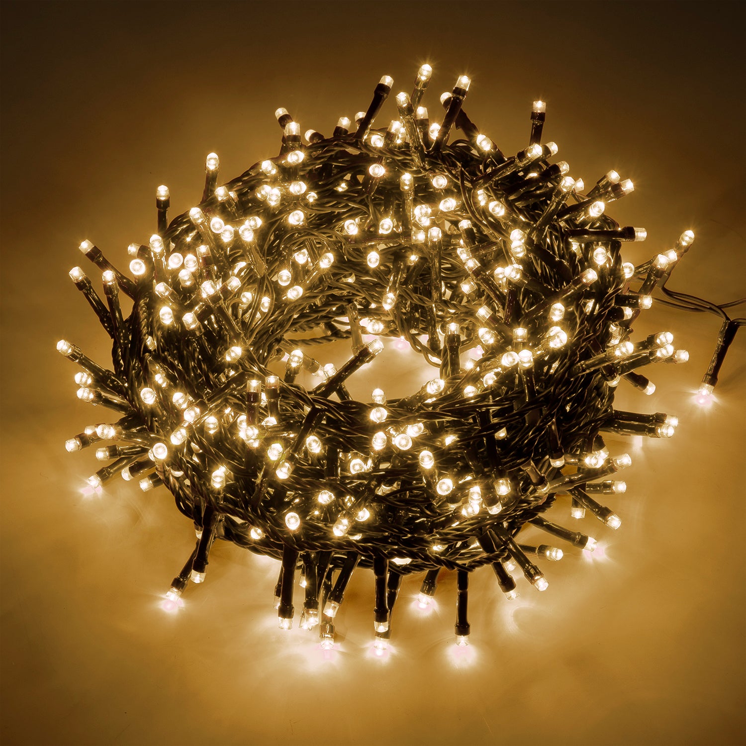 DICTROLUX - Catena Luminosa 500 LED Bianco Caldo 25 metri