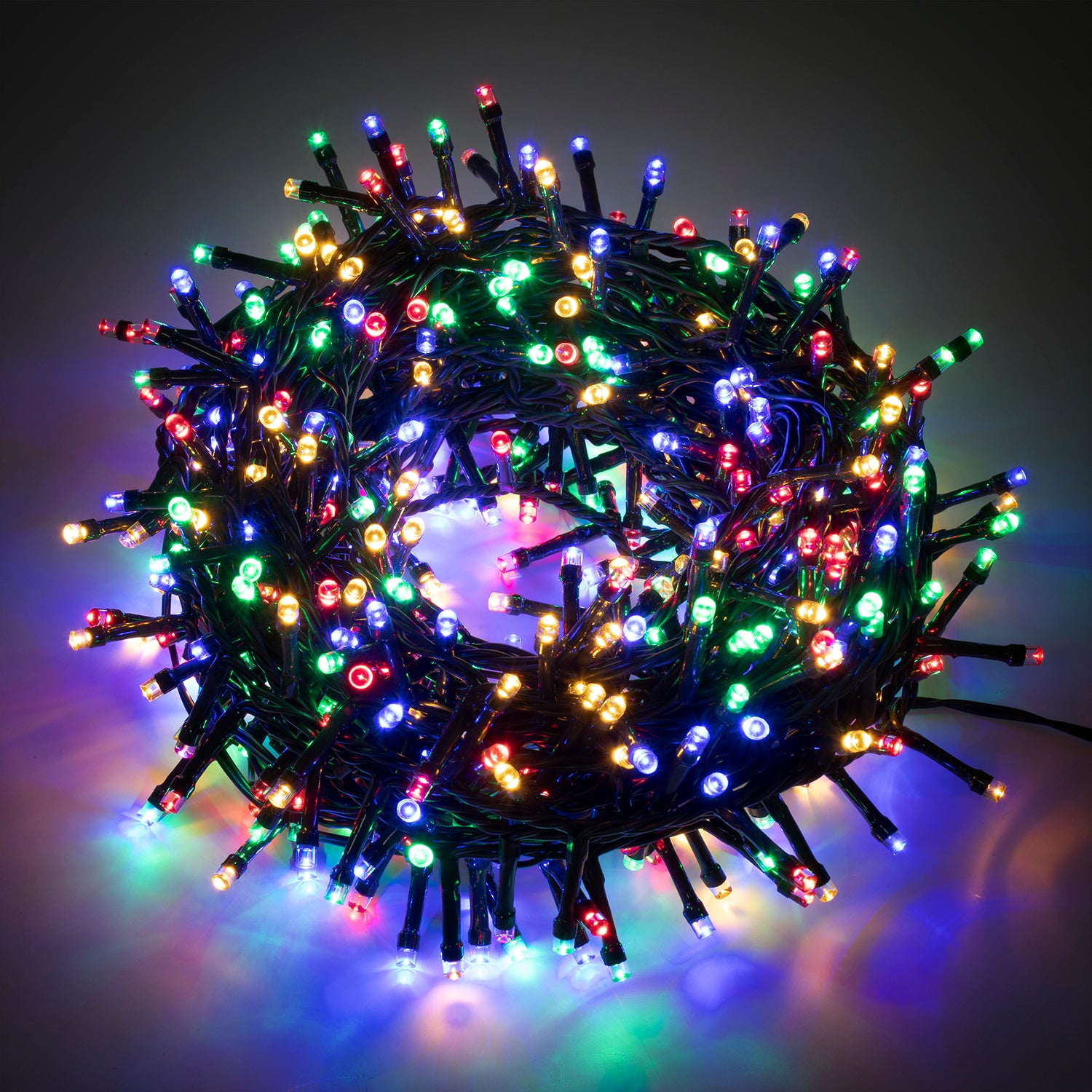 DICTROLUX - Catena Luminosa Compact 500 LED Multicolor 25 metri