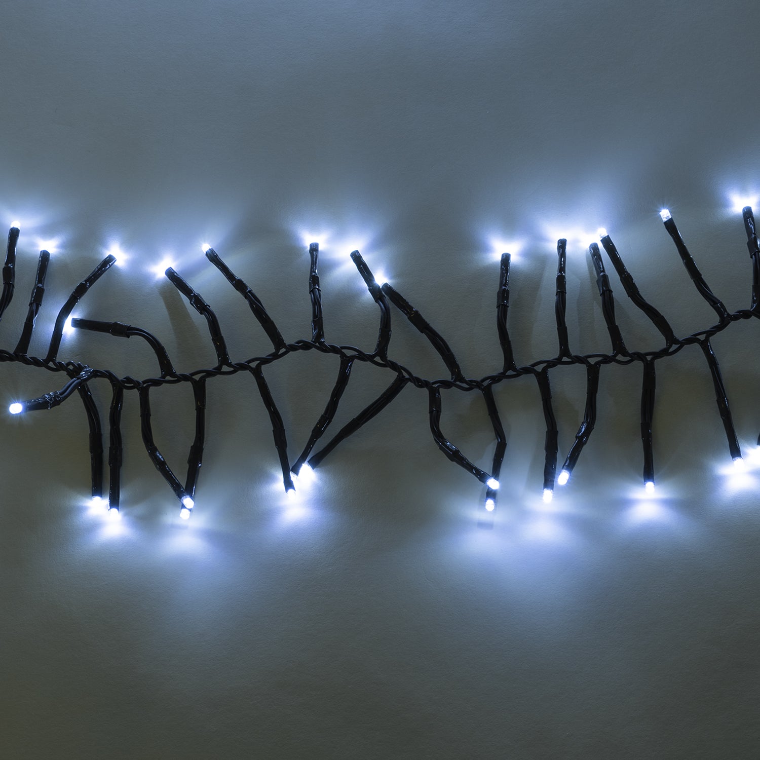 DICTROLUX - Catena Luminosa 1000 MicroLED Bianco Freddo Cluster 10 metri