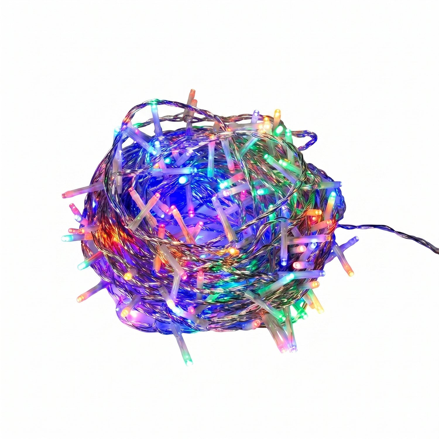 DICTROLUX - Catena Luminosa 300 LED Multicolor Compact 12 metri