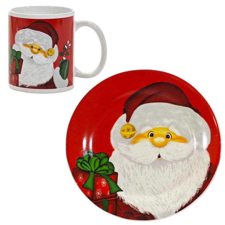 VESTIAMO CASA GRAN NATALE - Set Tazza e piattino Natalizie