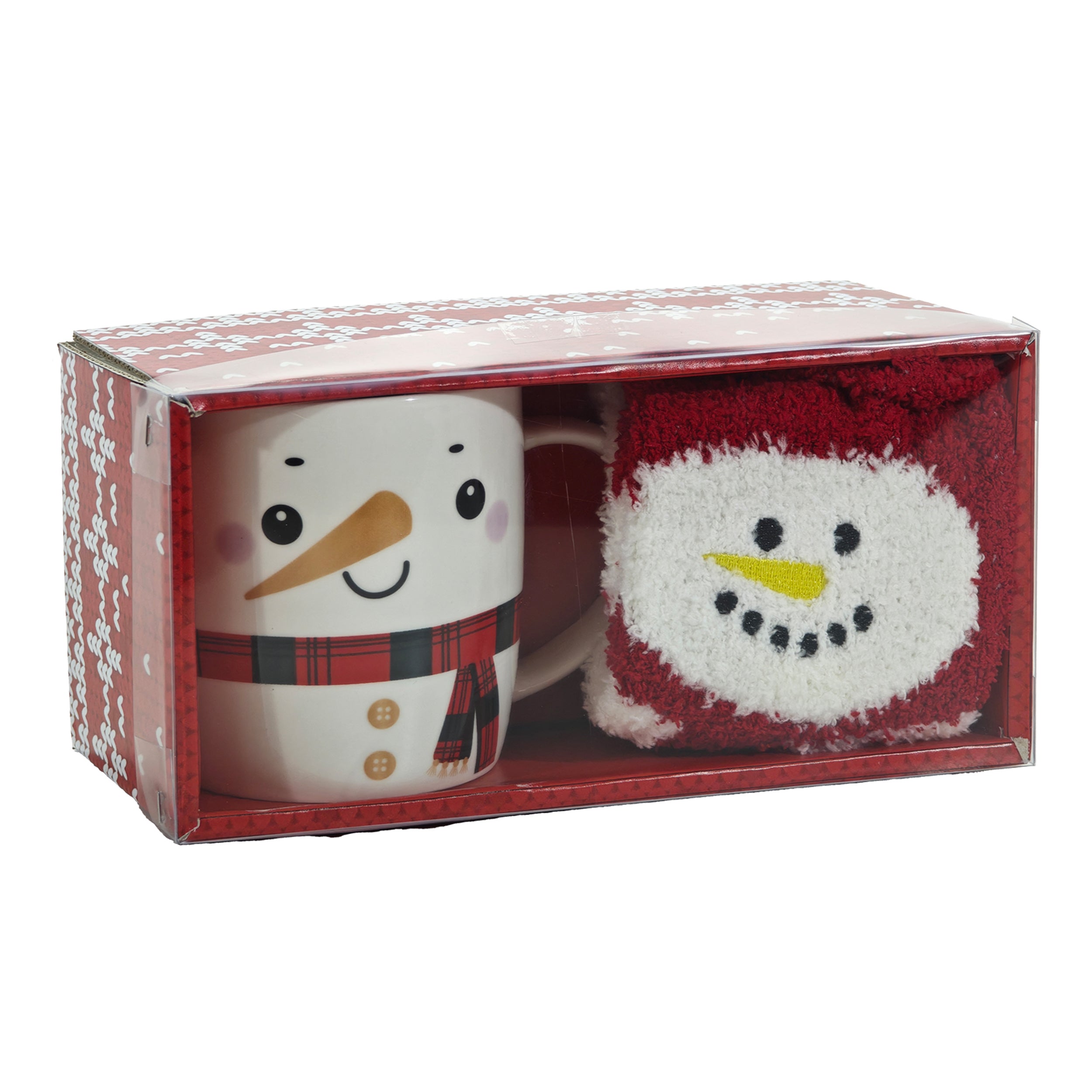 VESTIAMO CASA GRAN NATALE - Set Tazza e Calzini Natalizi