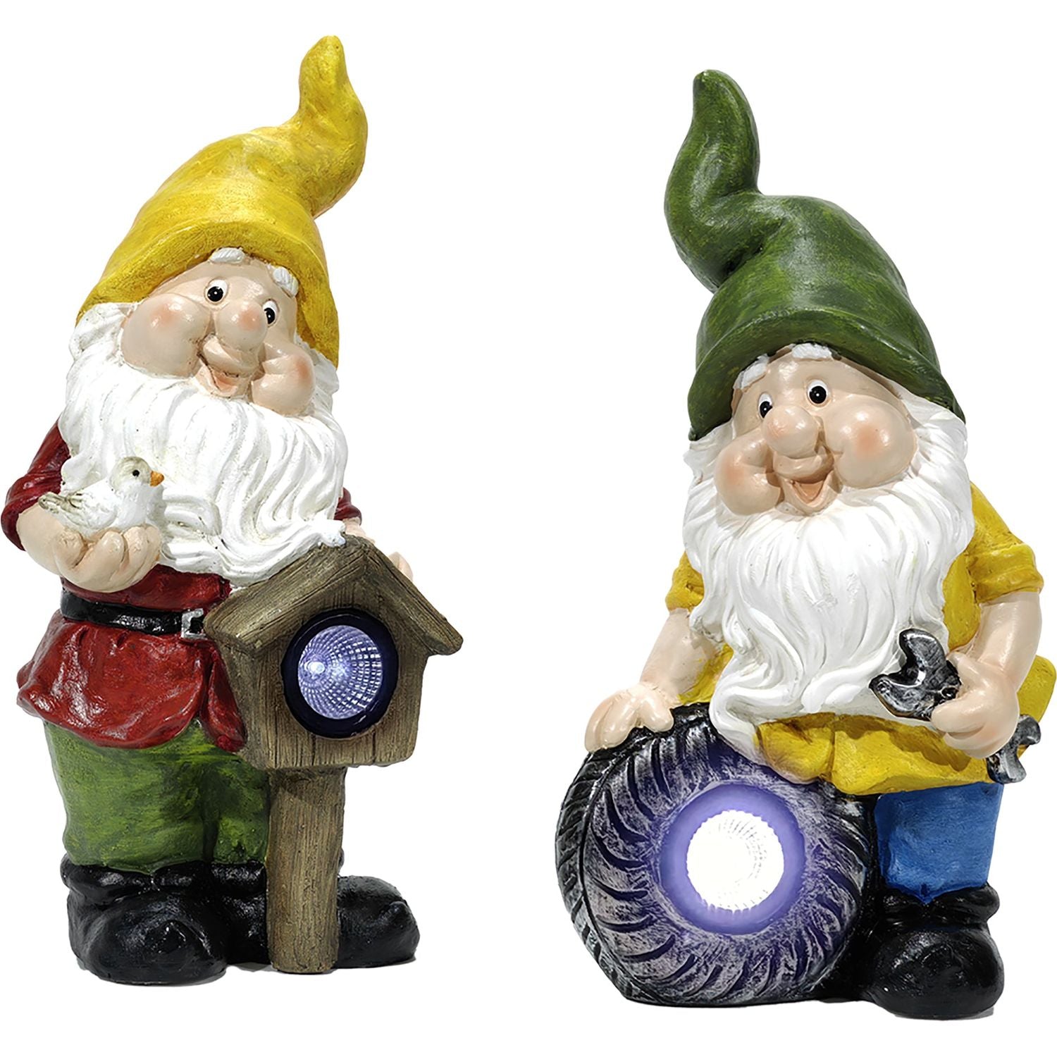 DICTROLUX - Lampada Solare Gnomo Luce Fredda da esterno