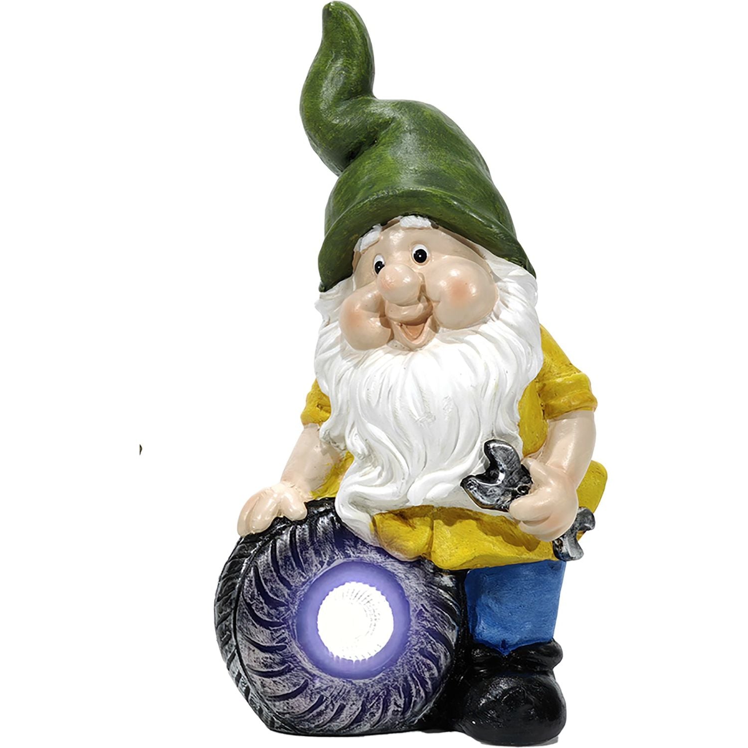 DICTROLUX - Lampada Solare Gnomo Luce Fredda da esterno