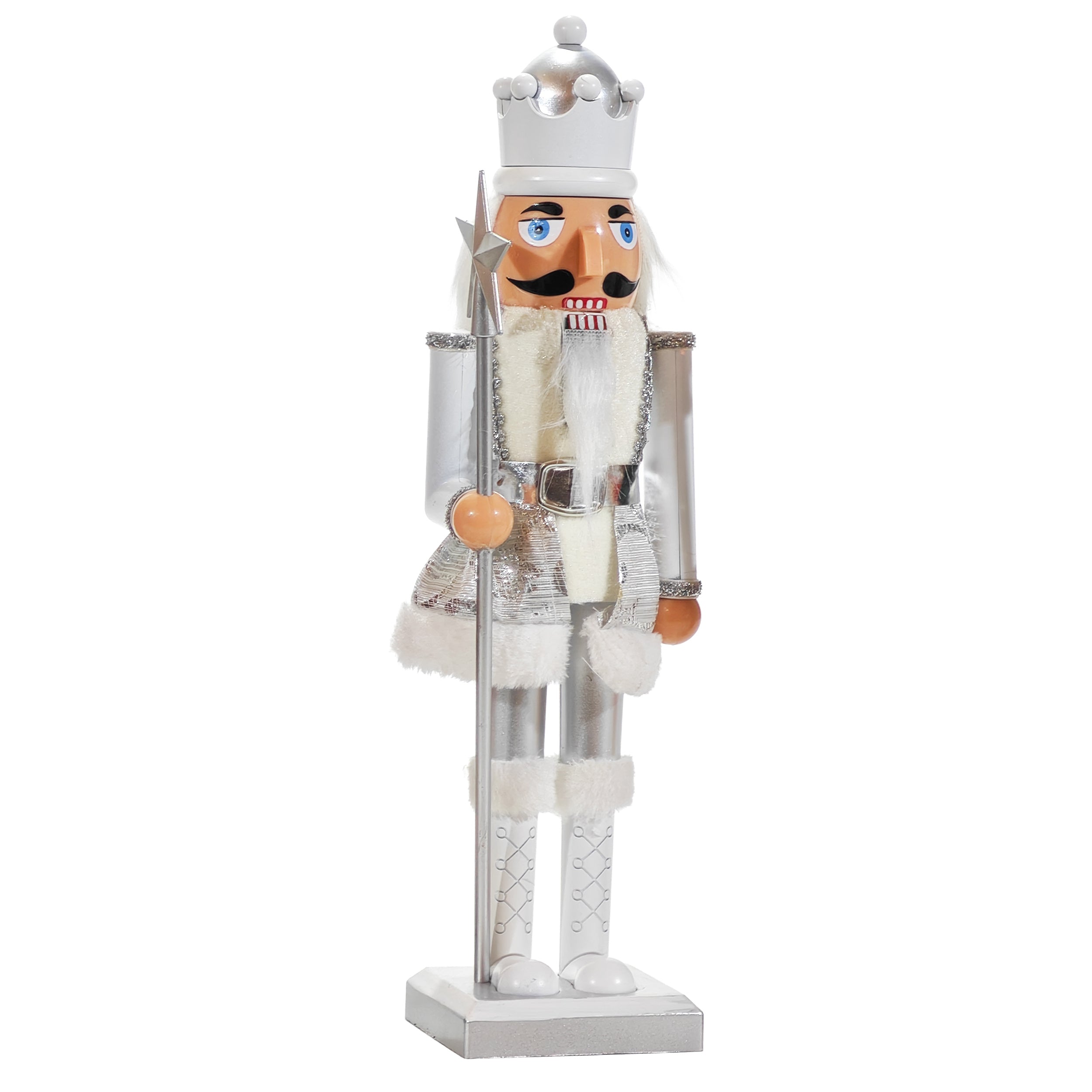 VESTIAMO CASA GRAN NATALE - Schiaccianoci Natalizio Decorativo in Legno h38,5 cm
