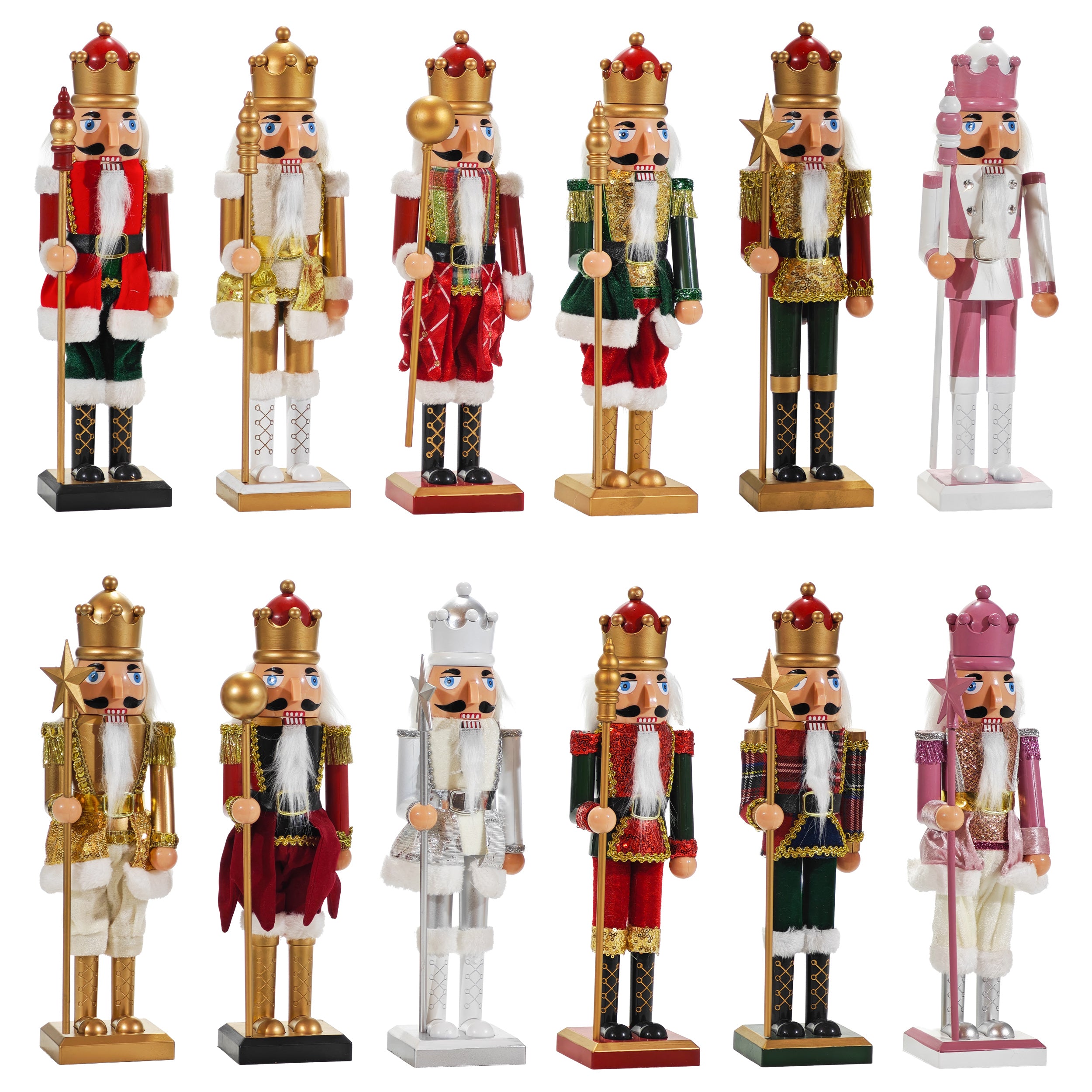 VESTIAMO CASA GRAN NATALE - Schiaccianoci Soldato - Decorazione natalizia h38,5 cm