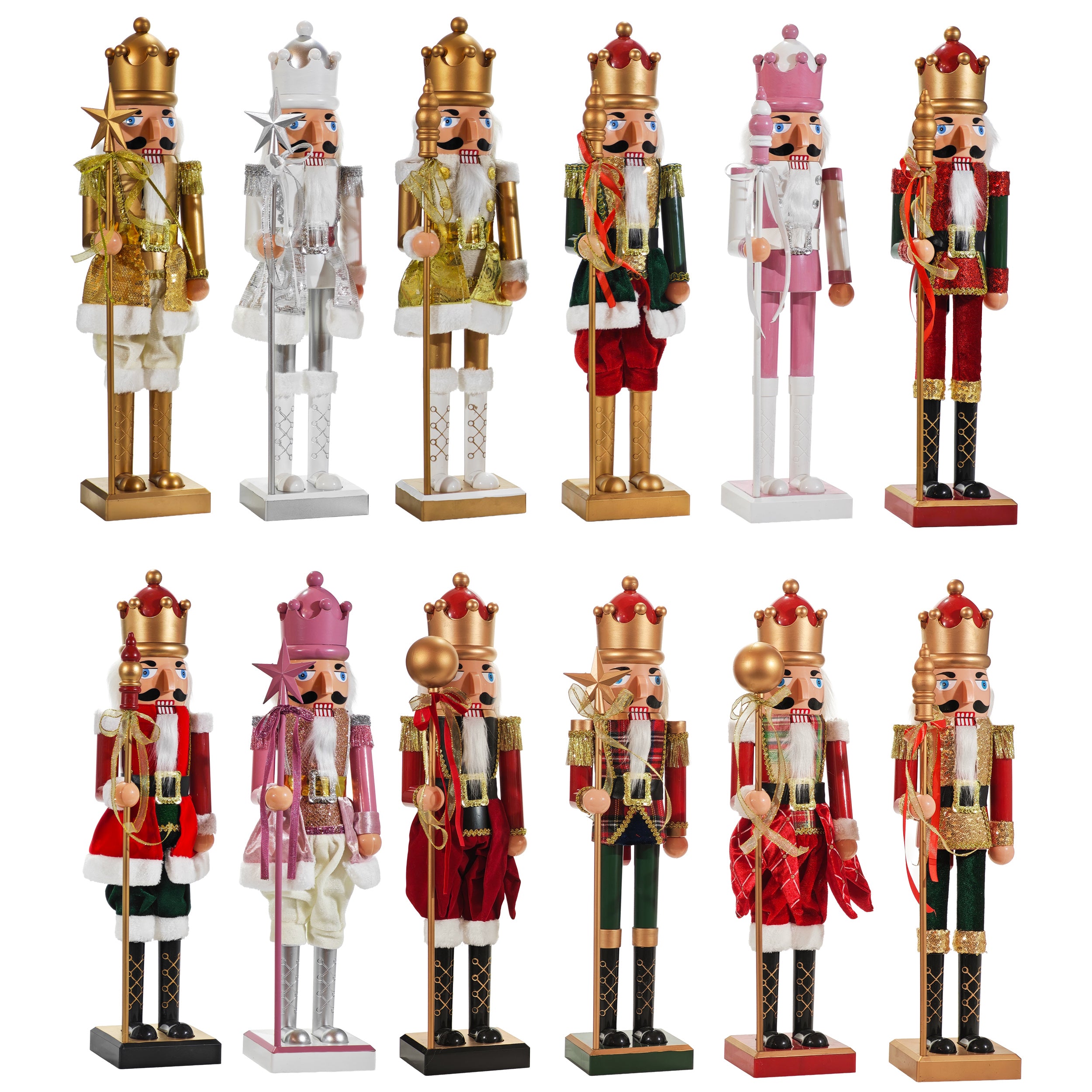 VESTIAMO CASA GRAN NATALE - Schiaccianoci Soldato - Decorazione natalizia h60 cm