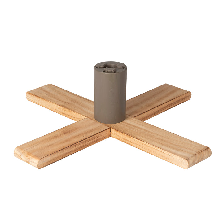 VESTIAMO CASA GRAN NATALE - Base Albero di Natale in Legno h16x54 cm