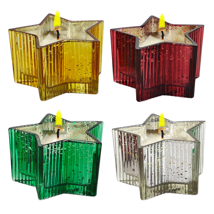 VESTIAMO CASA GRAN NATALE - Candela Stella Profumata 215 g - h8,2 cm