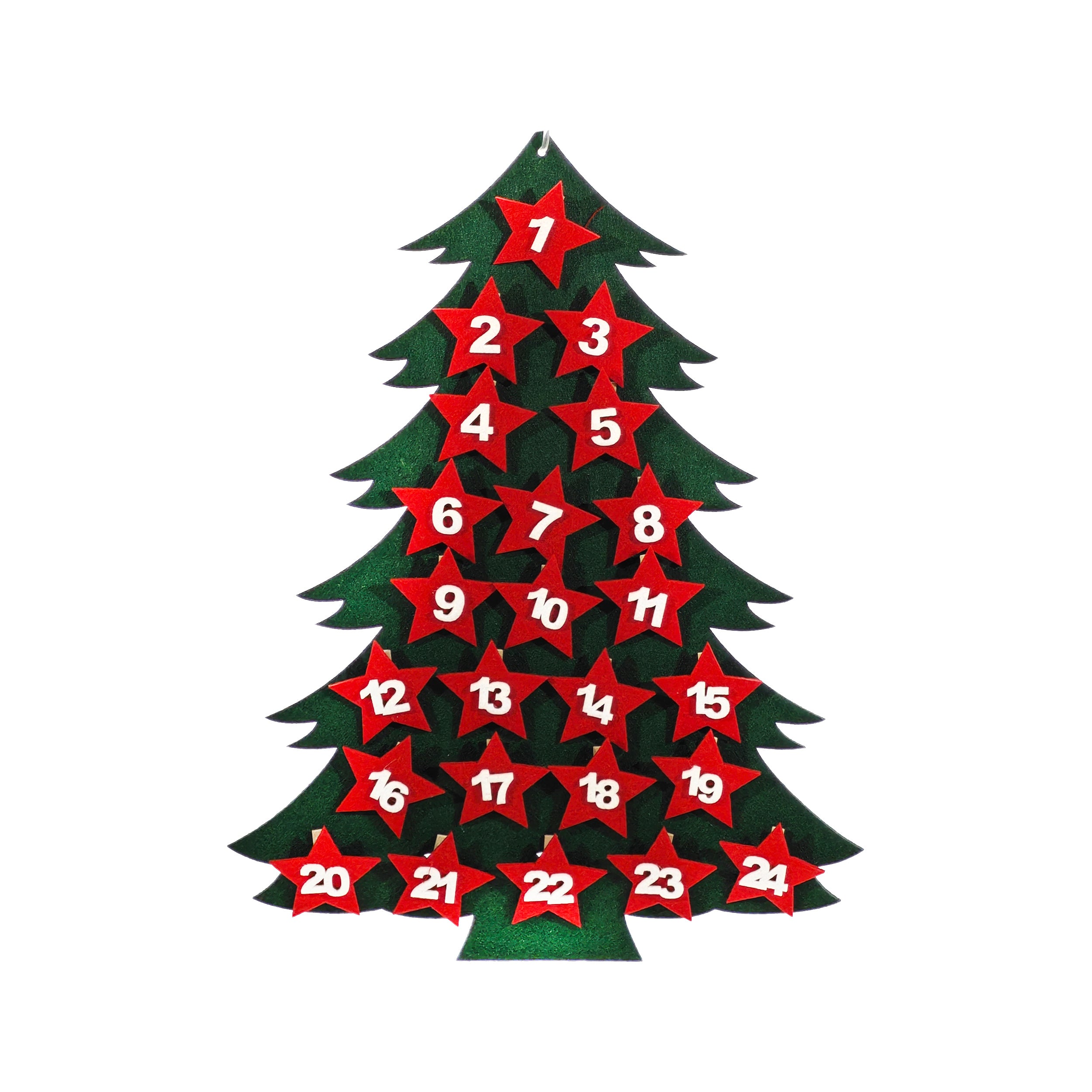 VESTIAMO CASA GRAN NATALE - Calendario dell'Avvento Albero h45 cm