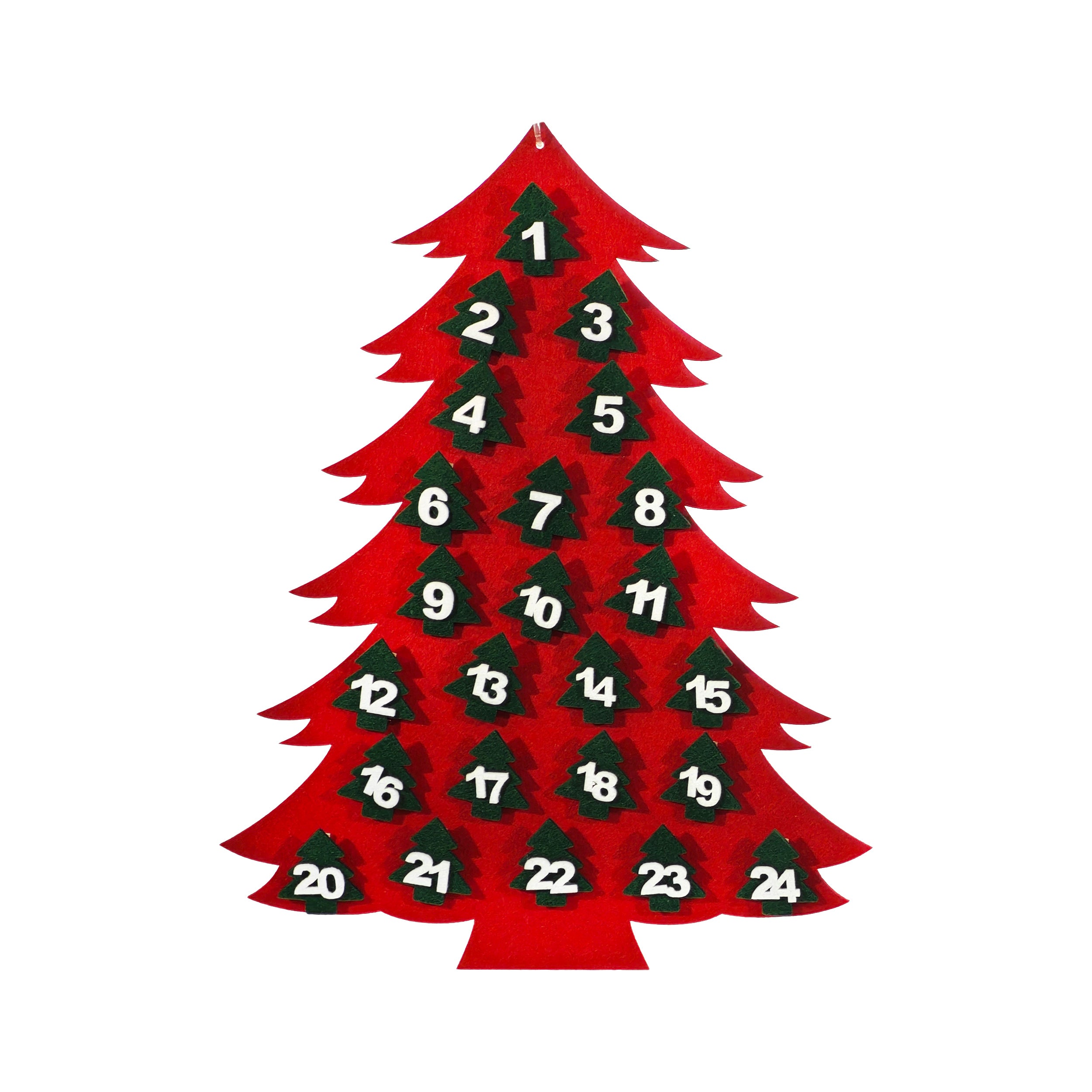 VESTIAMO CASA GRAN NATALE - Calendario dell'Avvento Albero h45 cm