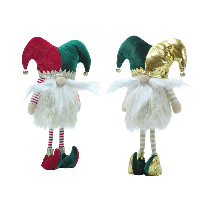 VESTIAMO CASA GRAN NATALE - Gnomo Giullare h50 cm - Decorazione natalizia