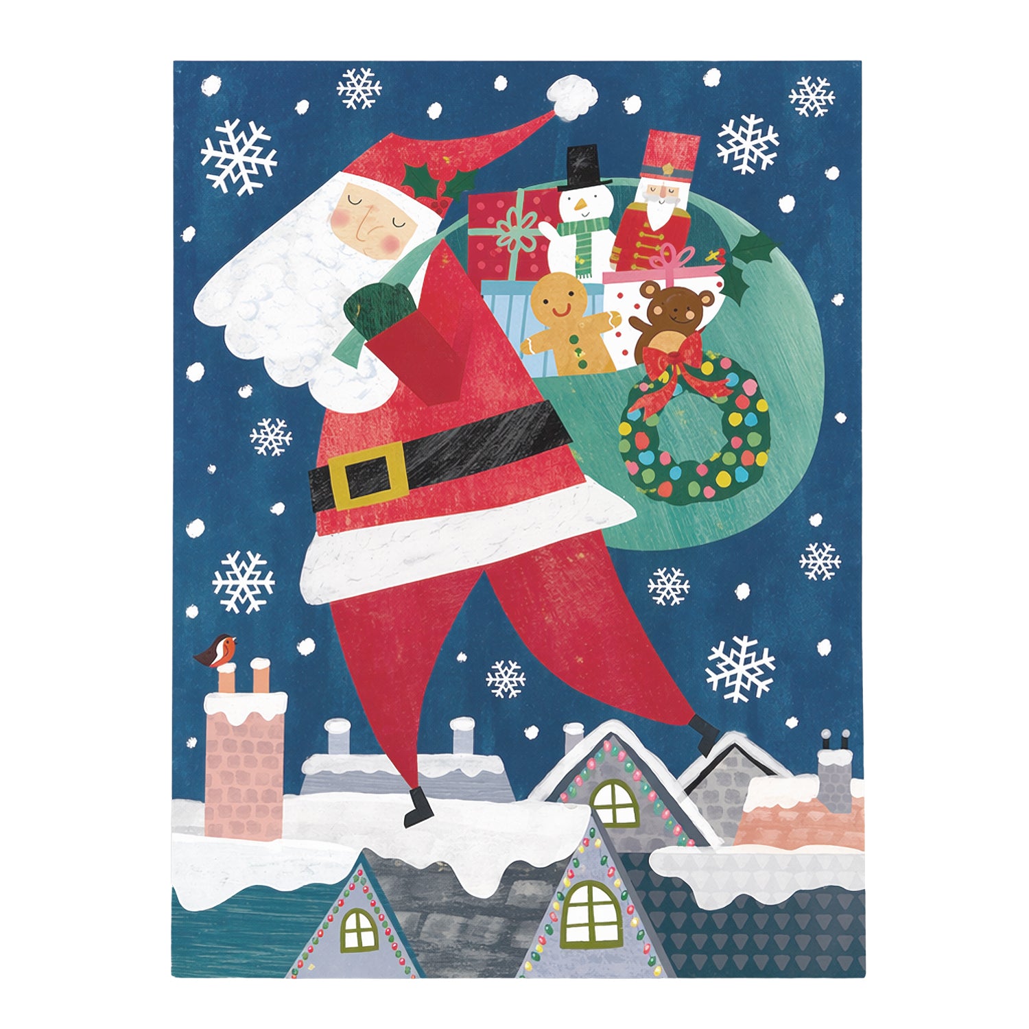 VESTIAMO CASA GRAN NATALE - Puzzle Natalizio 45 Pezzi 34x46 cm
