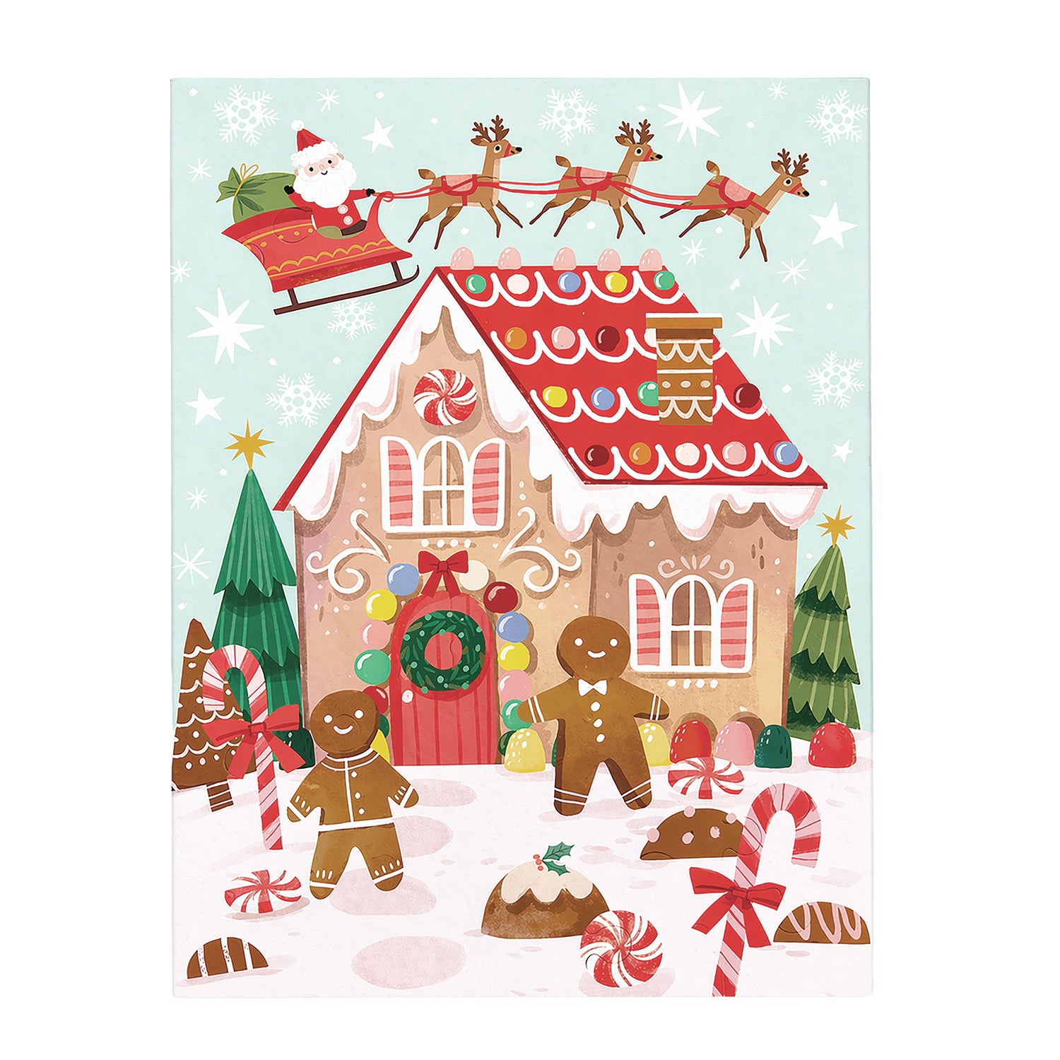 VESTIAMO CASA GRAN NATALE - Puzzle Natalizio 45 Pezzi 34x46 cm