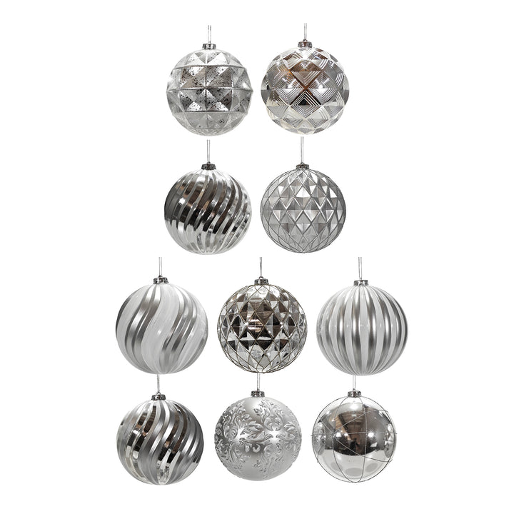 VESTIAMO CASA GRAN NATALE - Palla di Natale Silver 15 cm