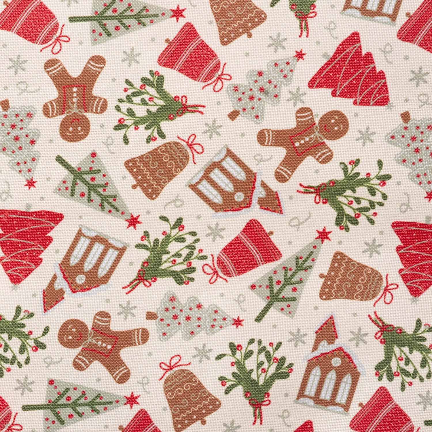 VESTIAMO CASA GRAN NATALE - Contenitore Guardaroba in Tessuto Natalizio h34x50x40 cm