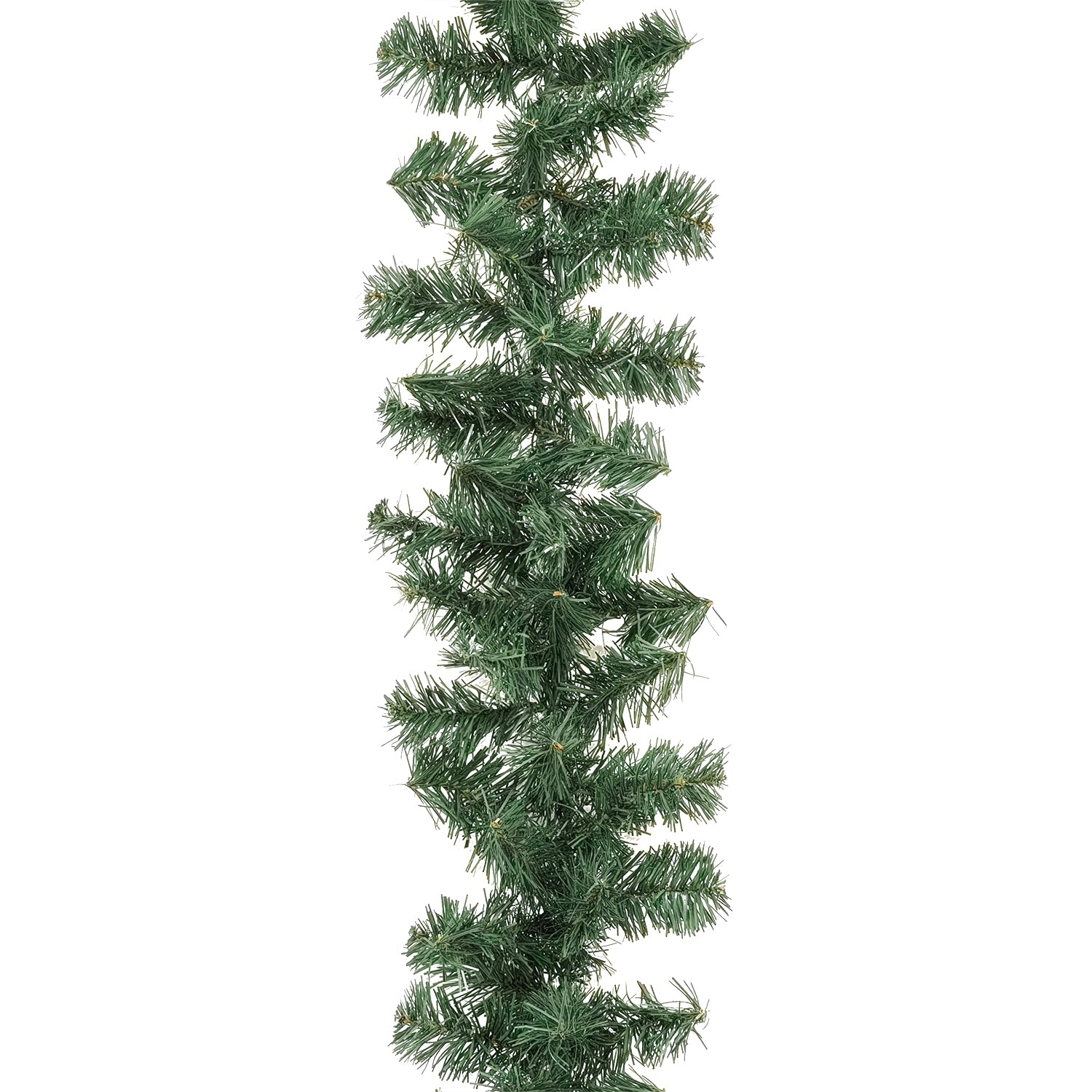 VESTIAMO CASA - Ghirlanda Natalizia Verde 130 Rami Lunghezza 200 cm
