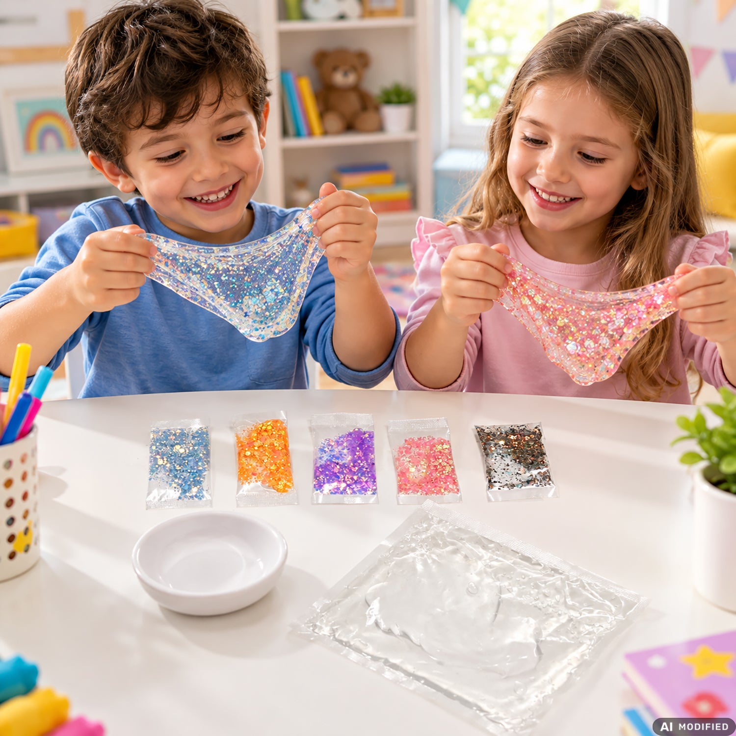 TU GIOCHI - Decora Kid Pasta Gelatinosa da Modellare con Decorazioni Magiche 3+ Anni