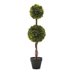 VESTIAMO CASA - Pianta artificiale Bosso in vaso h63 cm
