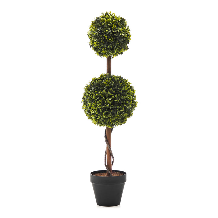 VESTIAMO CASA - Pianta artificiale Bosso in vaso h63 cm