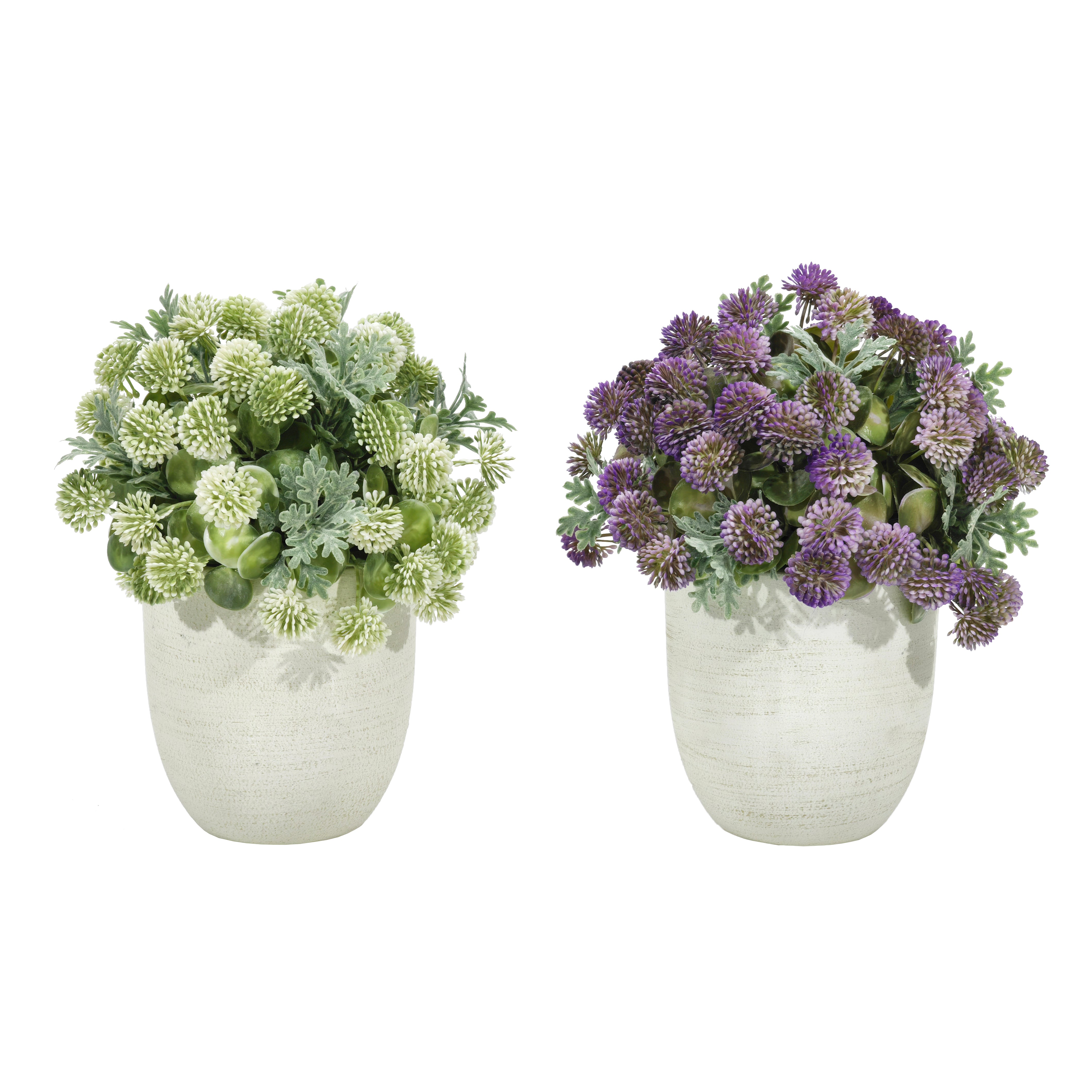 VESTIAMO CASA - Pianta artificiale in vaso - h25 cm diametro 14 cm