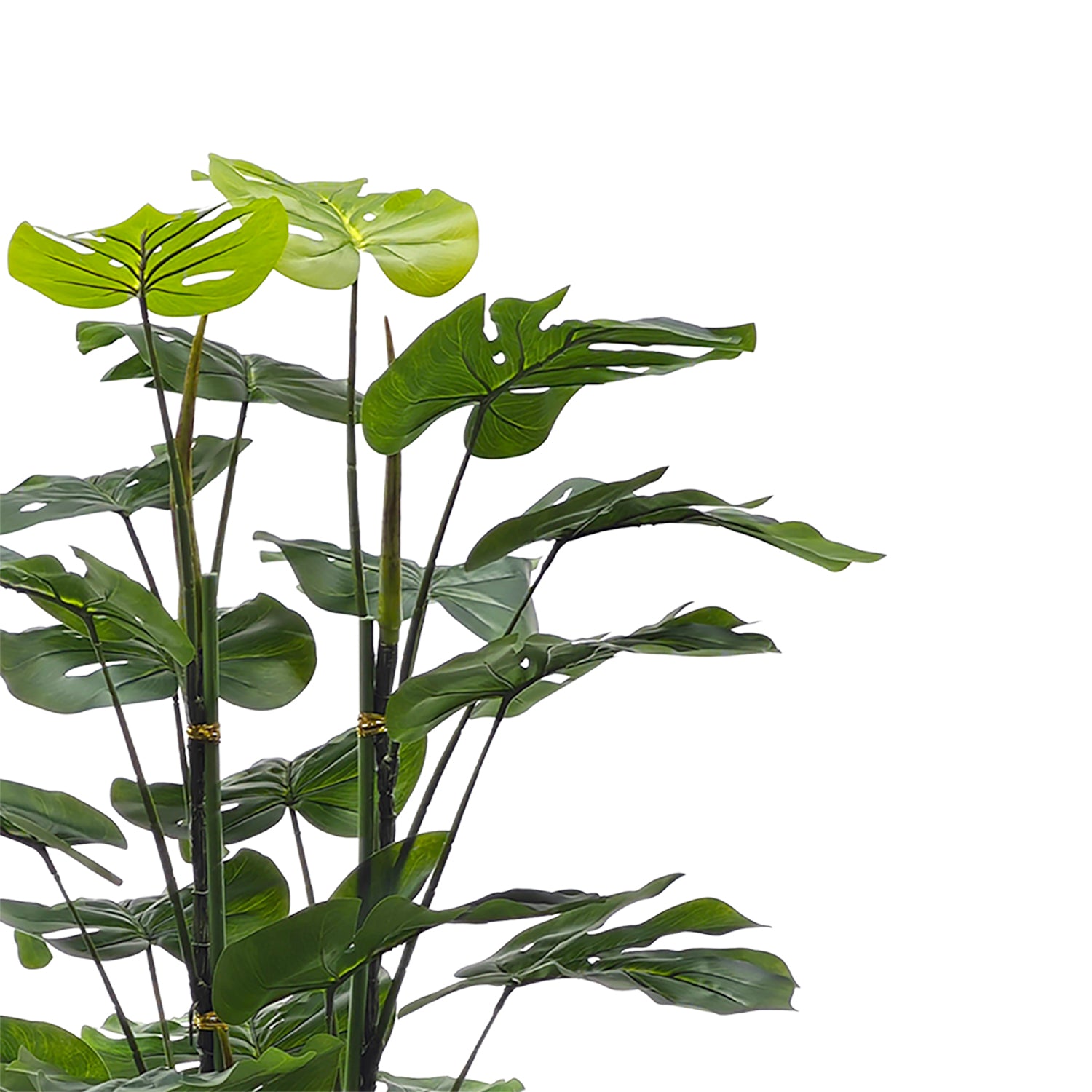 VESTIAMO CASA - Pianta Artificiale Monstera Deliciosa in vaso - h115 cm diametro 18 cm