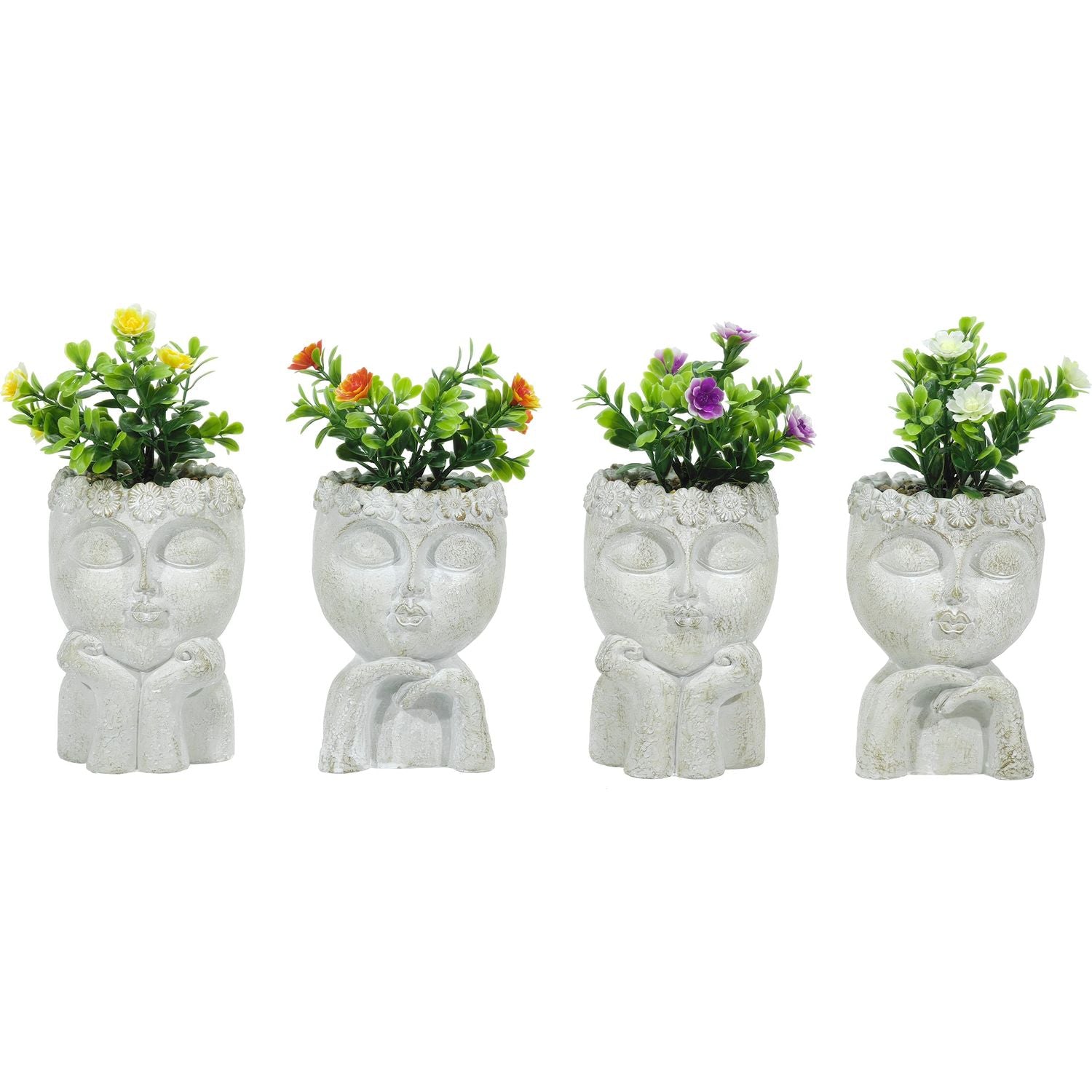 VESTIAMO CASA - Pianta artificiale in vaso - h25 cm diametro 11 cm