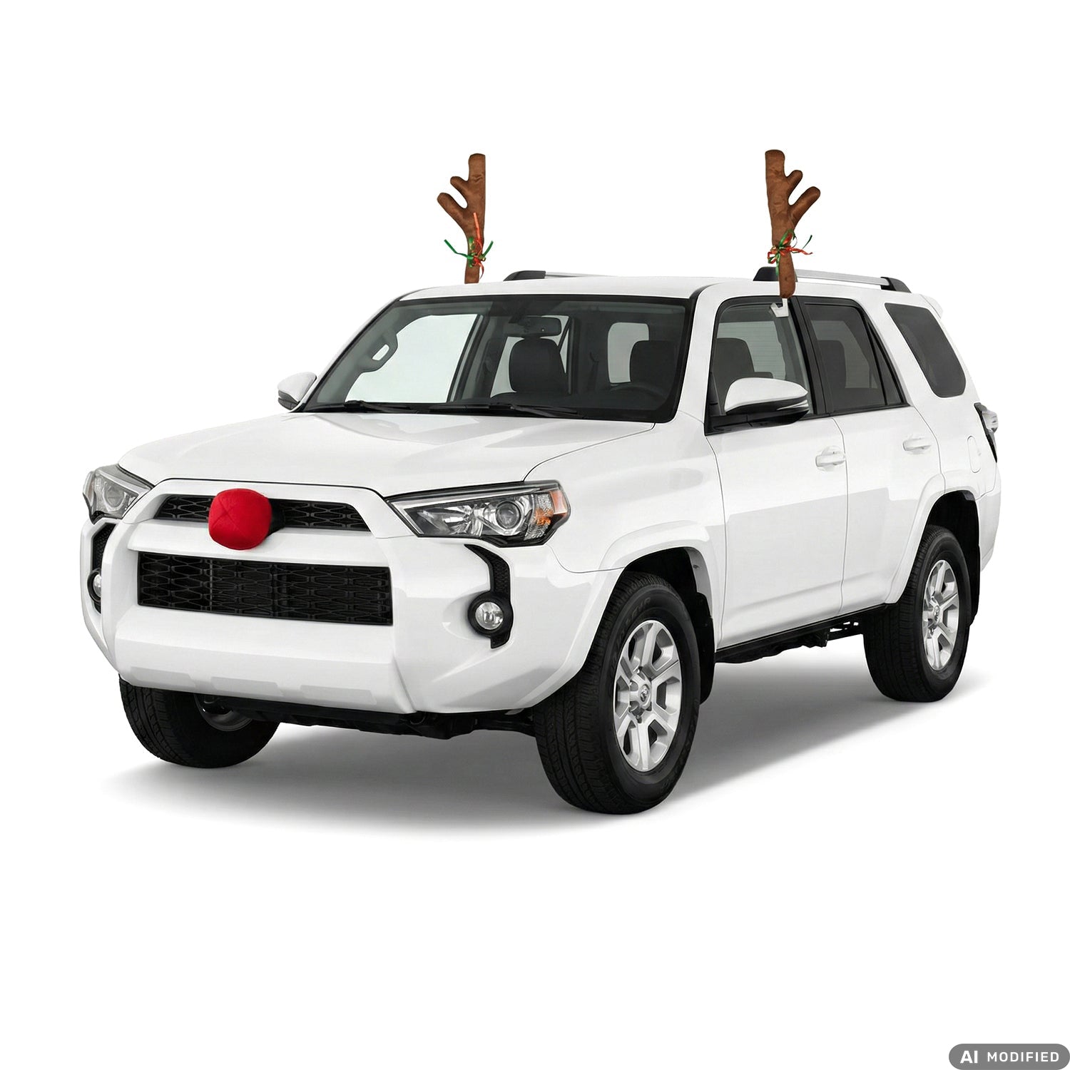 VESTIAMO CASA GRAN NATALE - Set Decorazione Natalizia per Auto Renna